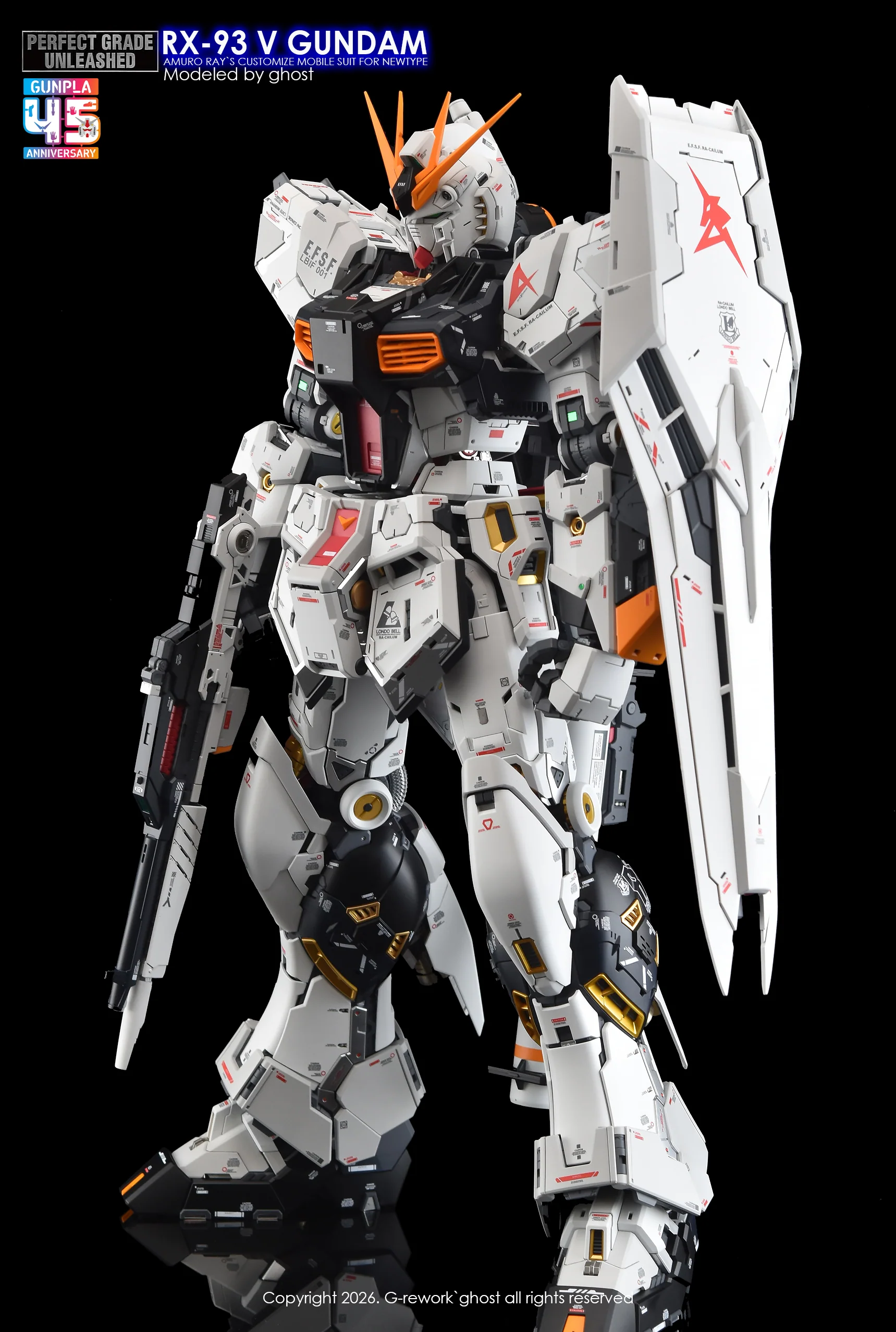 G-Rework Decal [PG] UNLEASHED RX-93 V GUNDAM - Image 26