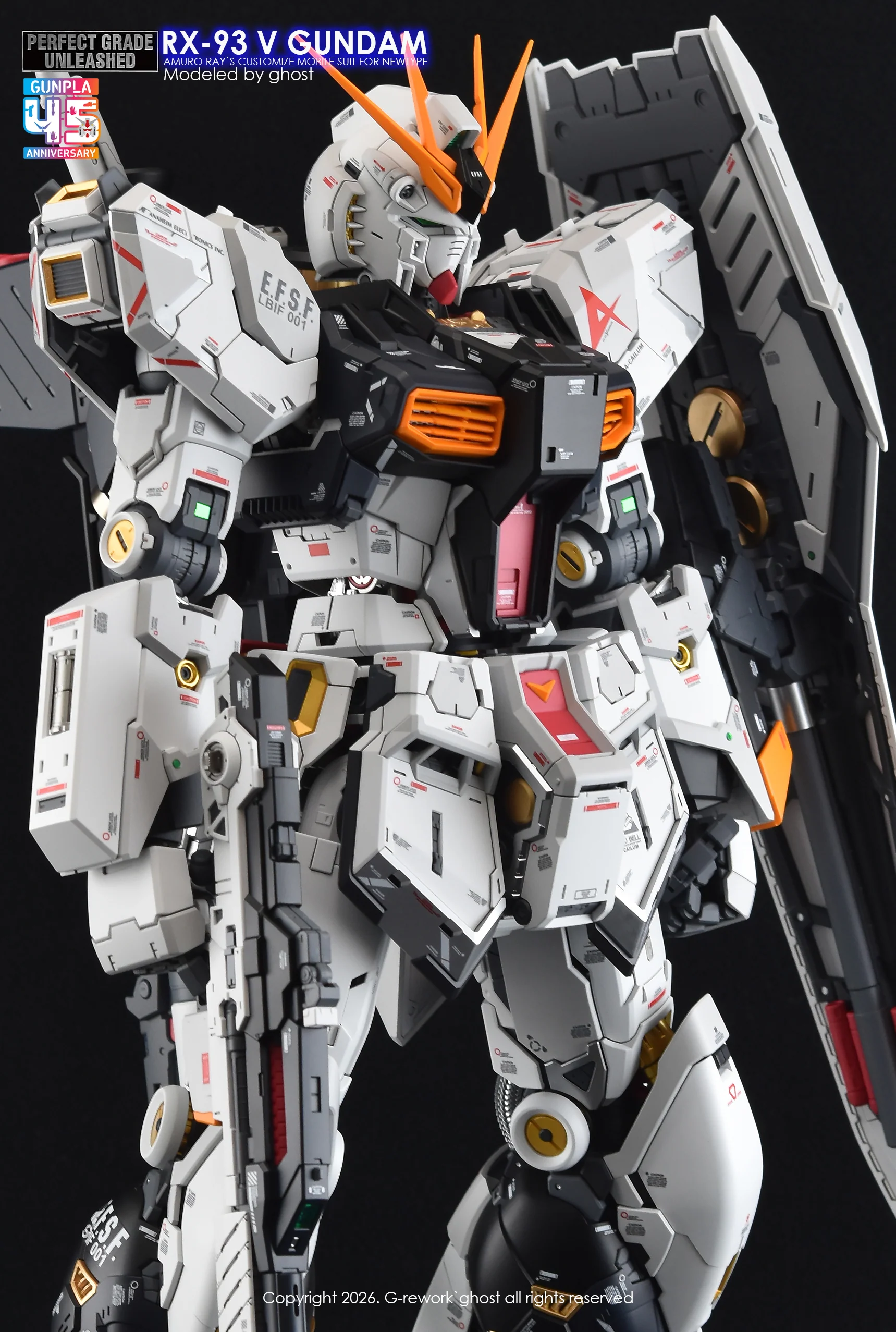G-Rework Decal [PG] UNLEASHED RX-93 V GUNDAM - Image 27