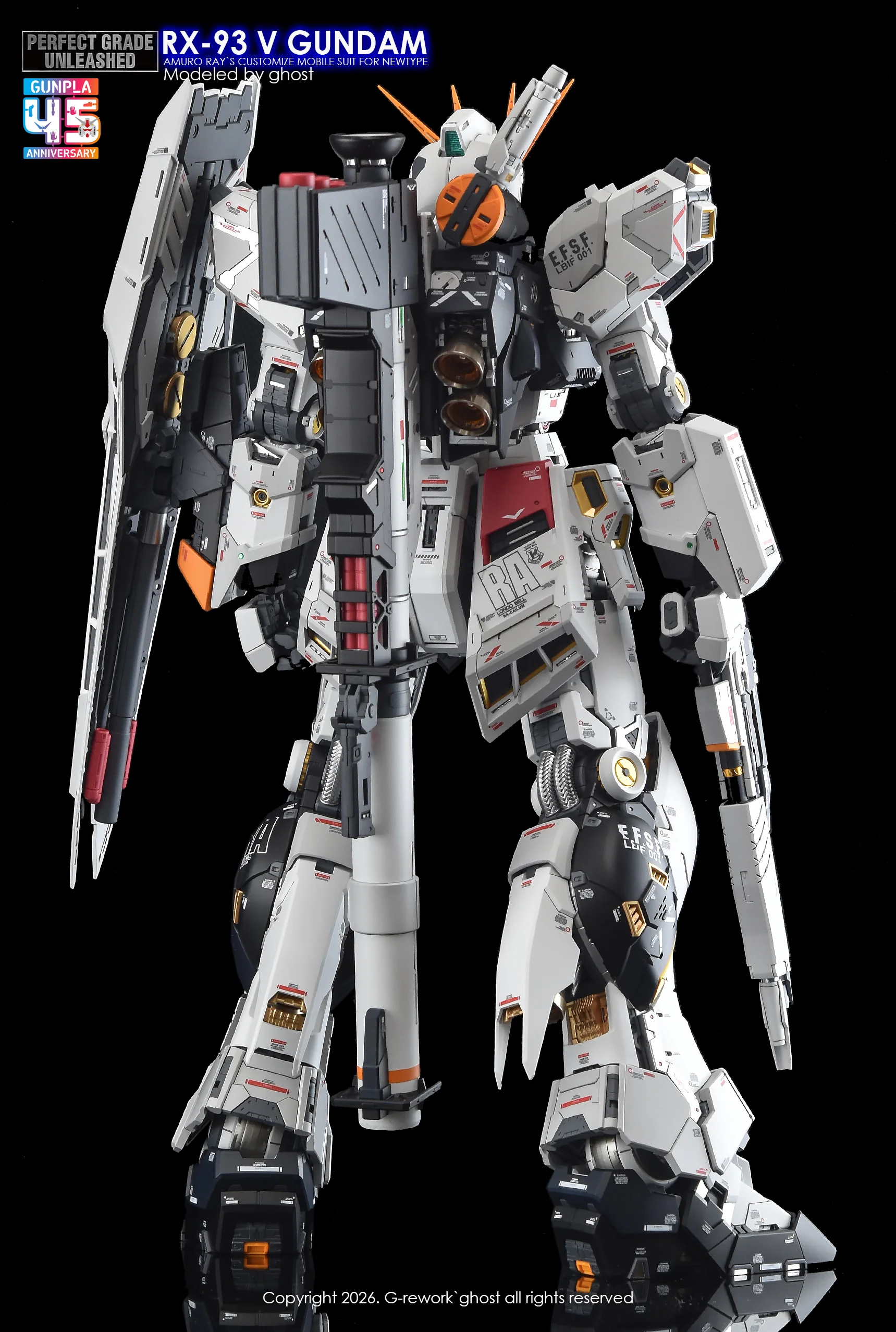 G-Rework Decal [PG] UNLEASHED RX-93 V GUNDAM - Image 28