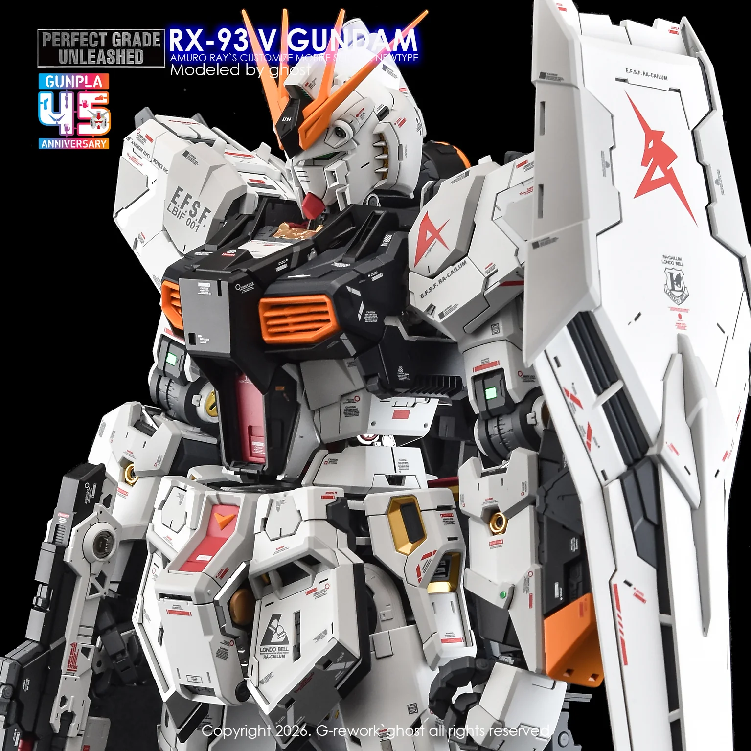 G-Rework Decal [PG] UNLEASHED RX-93 V GUNDAM - Image 29