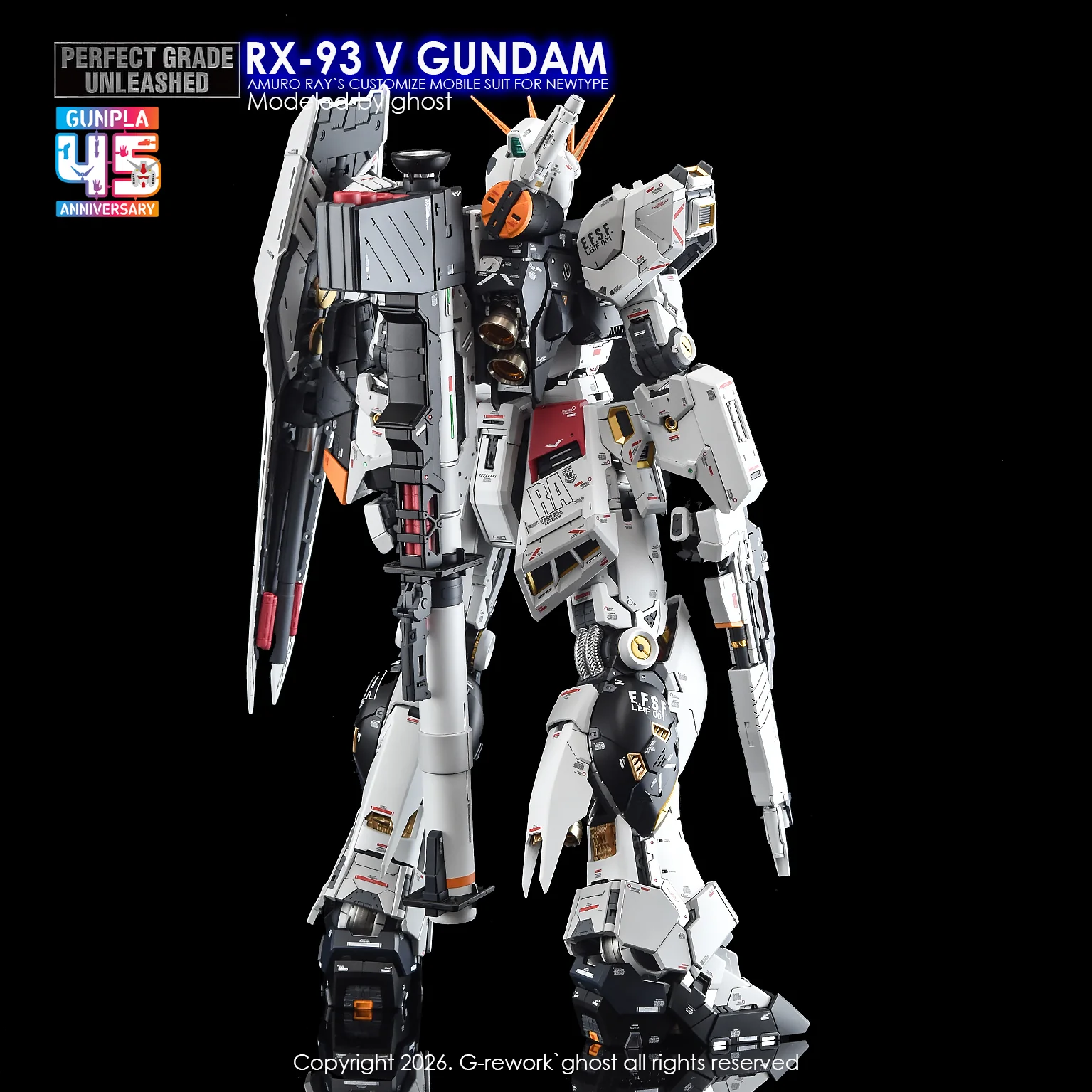 G-Rework Decal [PG] UNLEASHED RX-93 V GUNDAM - Image 30