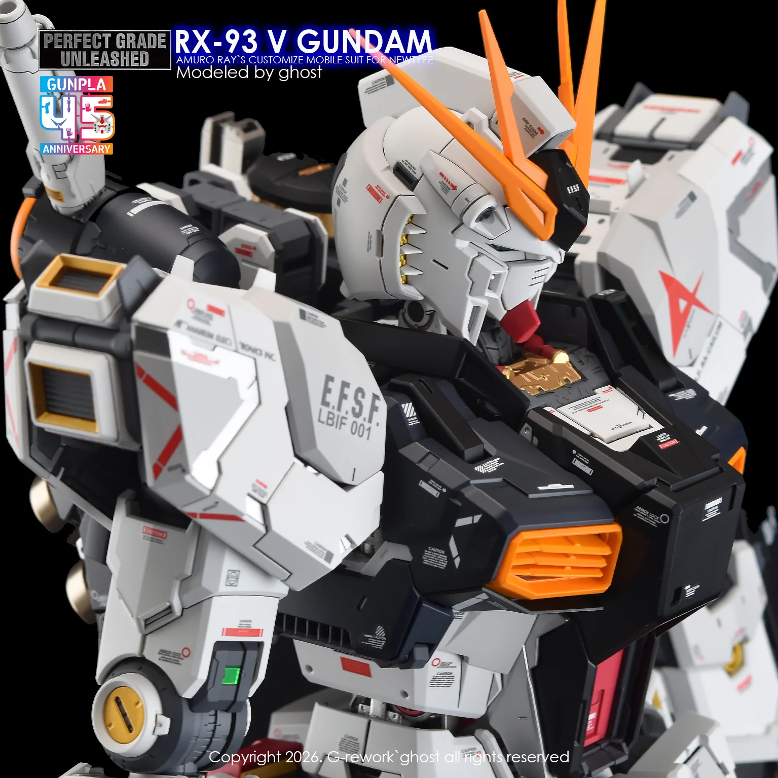 G-Rework Decal [PG] UNLEASHED RX-93 V GUNDAM - Image 33