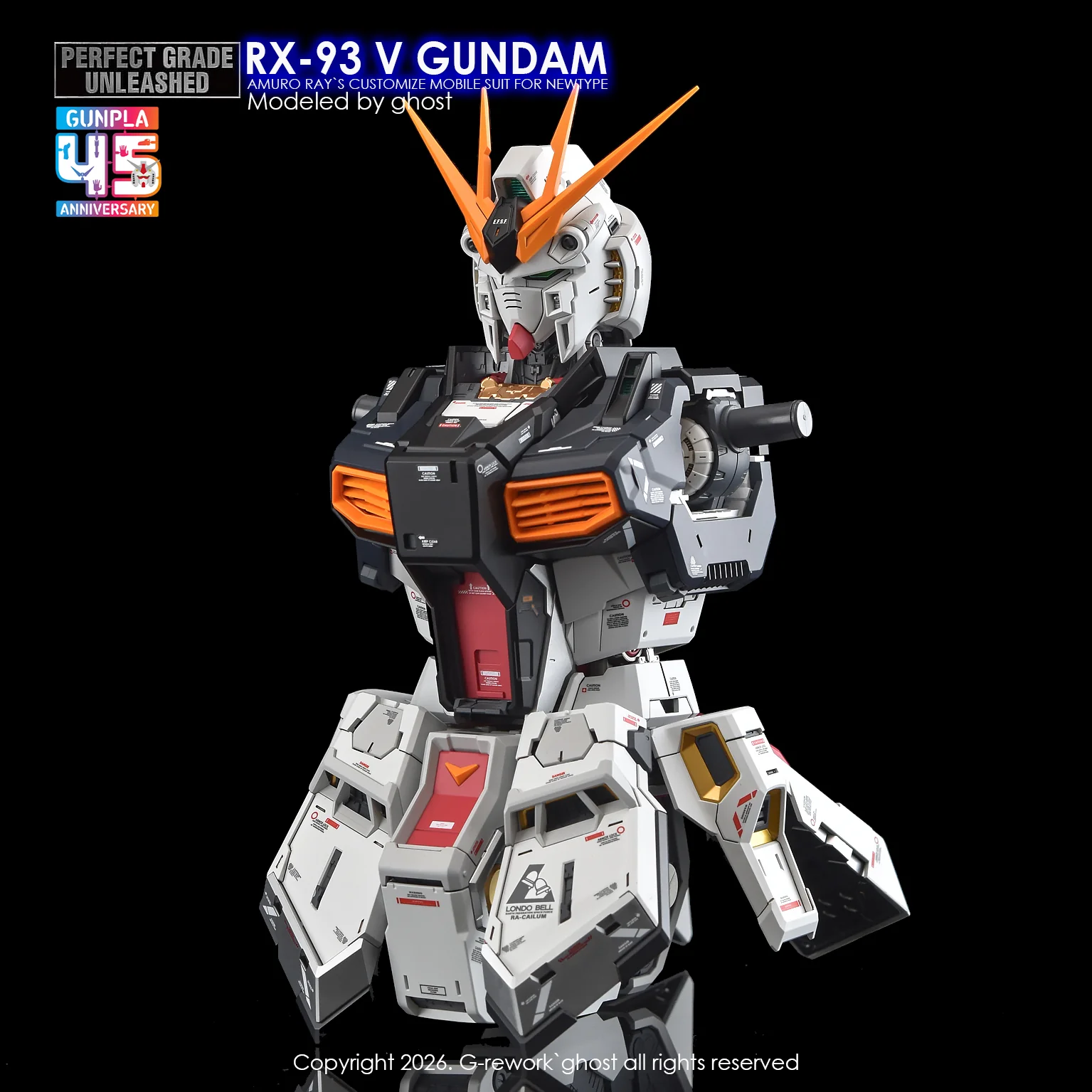 G-Rework Decal [PG] UNLEASHED RX-93 V GUNDAM - Image 35