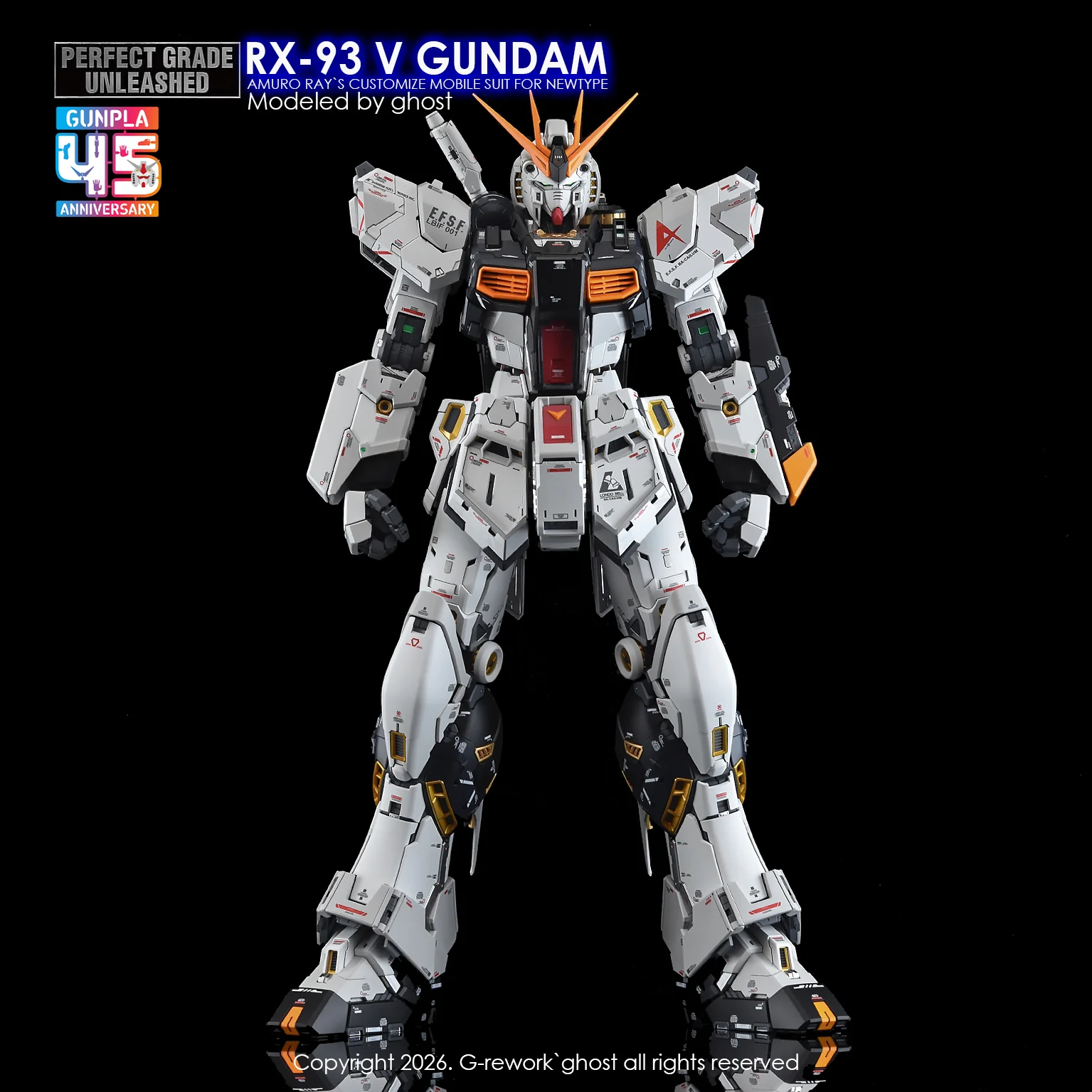 G-Rework Decal [PG] UNLEASHED RX-93 V GUNDAM - Image 40