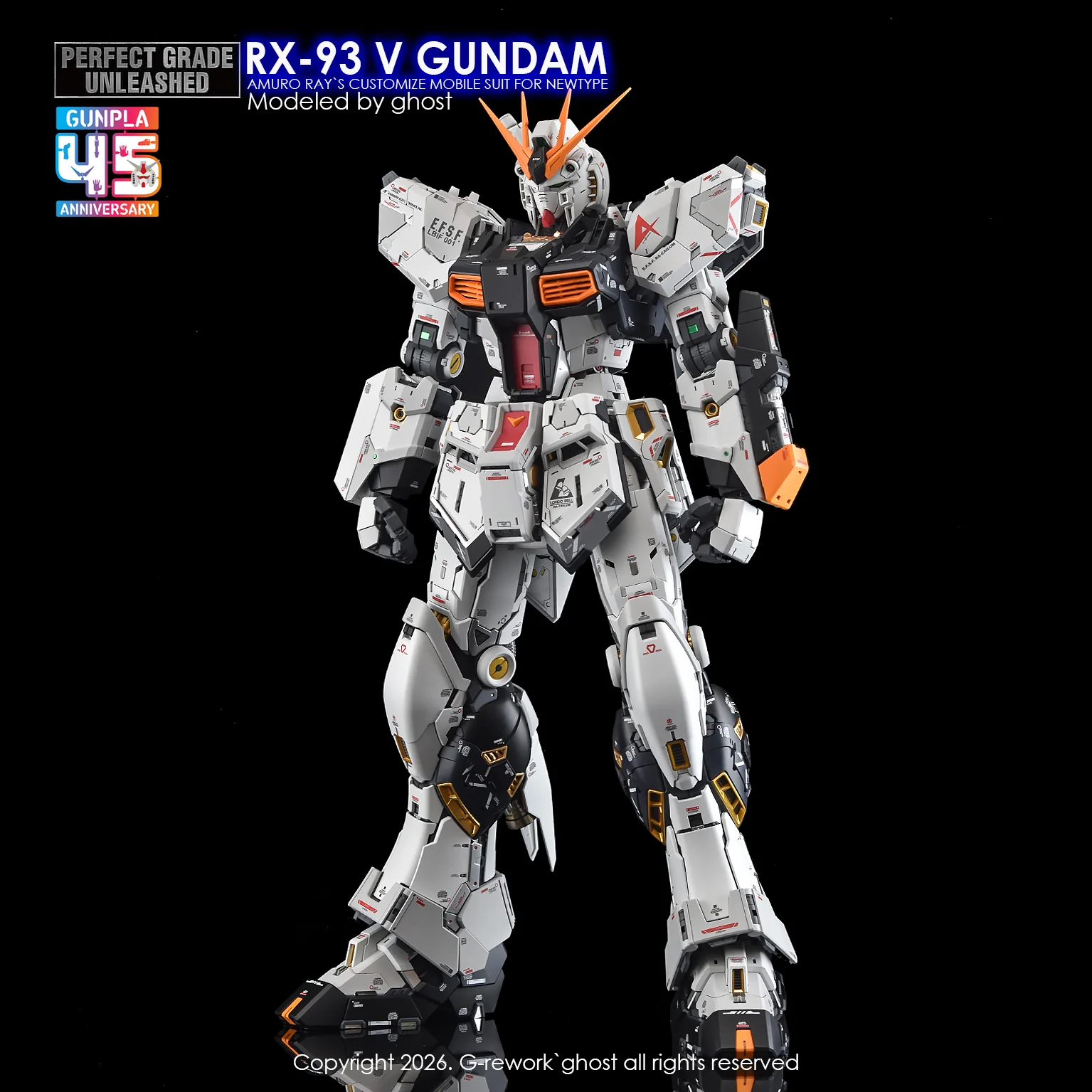 G-Rework Decal [PG] UNLEASHED RX-93 V GUNDAM - Image 41