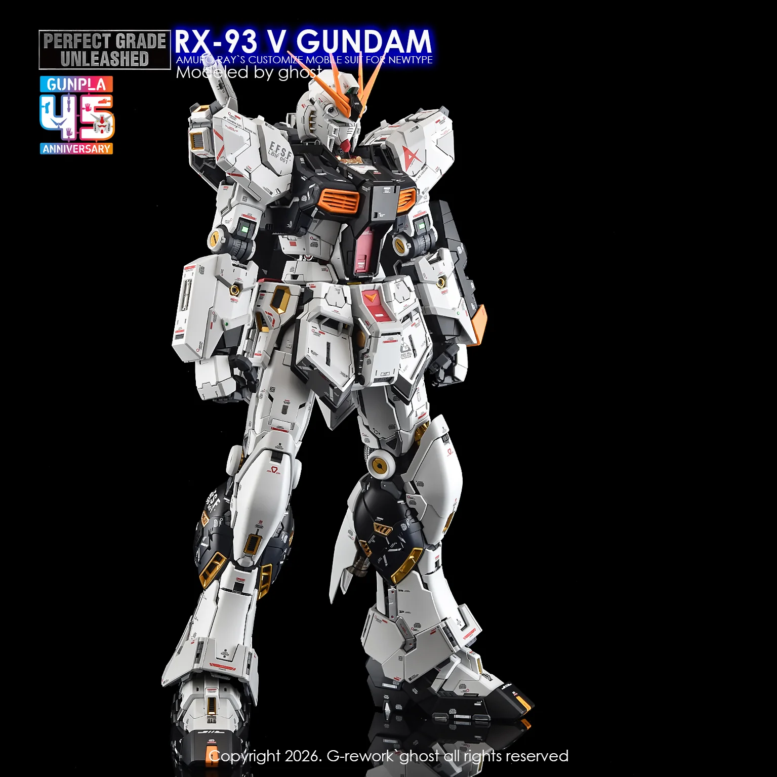 G-Rework Decal [PG] UNLEASHED RX-93 V GUNDAM - Image 42