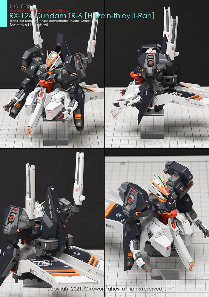 G-Rework [HG] A.O.Z RX-124 GUNDAM TR-6 ［Haze'n-thley II-Rah］ - Image 3