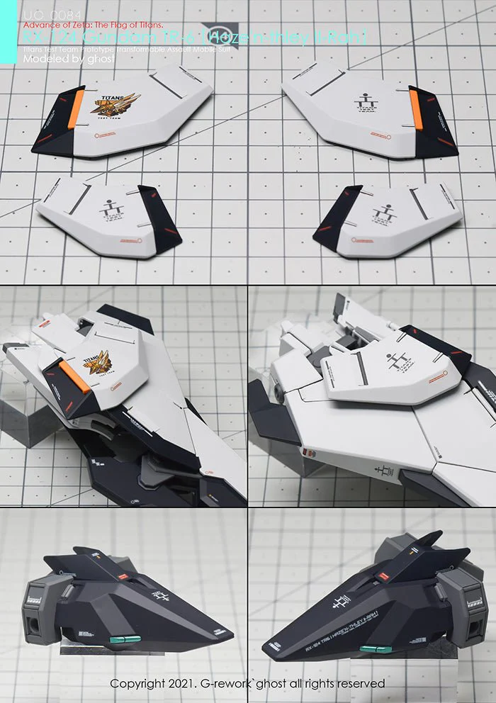 G-Rework [HG] A.O.Z RX-124 GUNDAM TR-6 ［Haze'n-thley II-Rah］ - Image 4