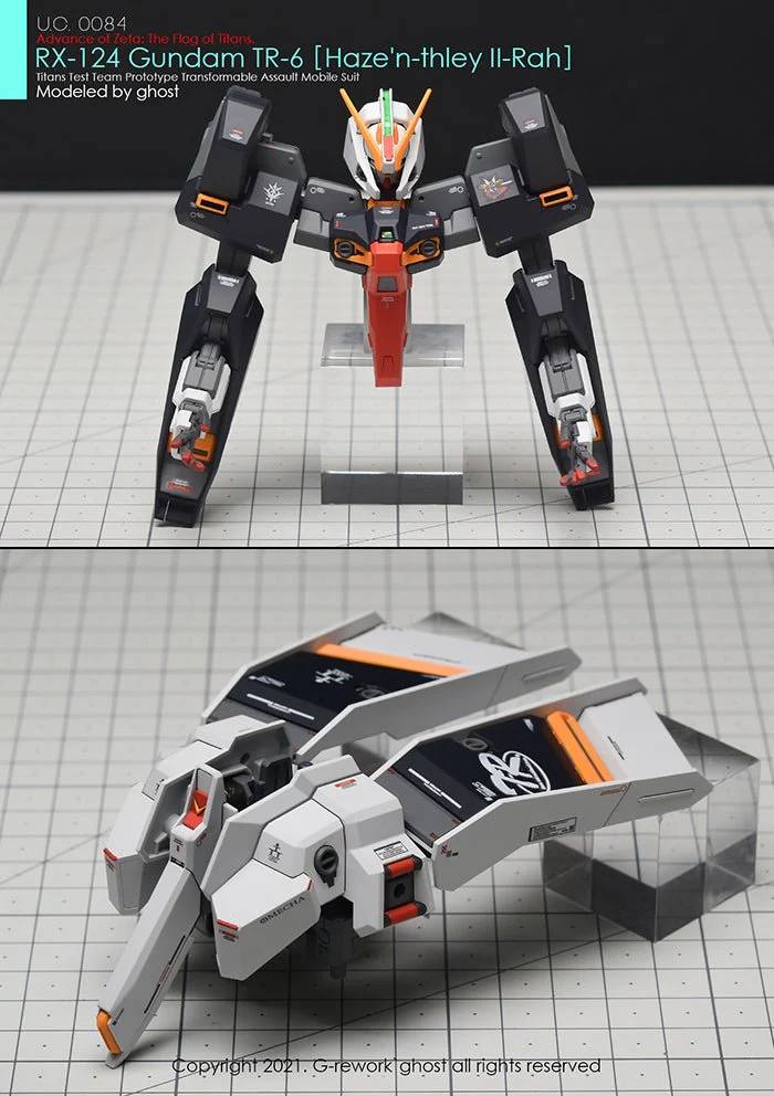G-Rework [HG] A.O.Z RX-124 GUNDAM TR-6 ［Haze'n-thley II-Rah］ - Image 6