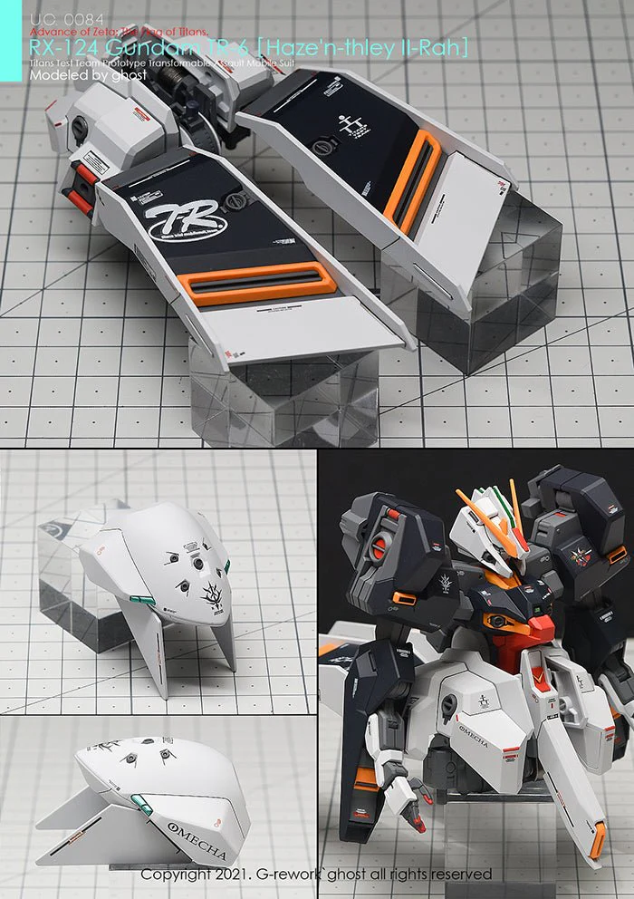 G-Rework [HG] A.O.Z RX-124 GUNDAM TR-6 ［Haze'n-thley II-Rah］ - Image 7