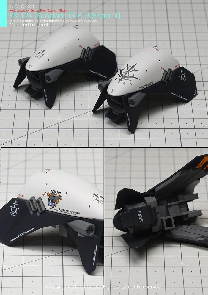 G-Rework [HG] A.O.Z RX-124 GUNDAM TR-6 ［Kehaar II］ - Image 3