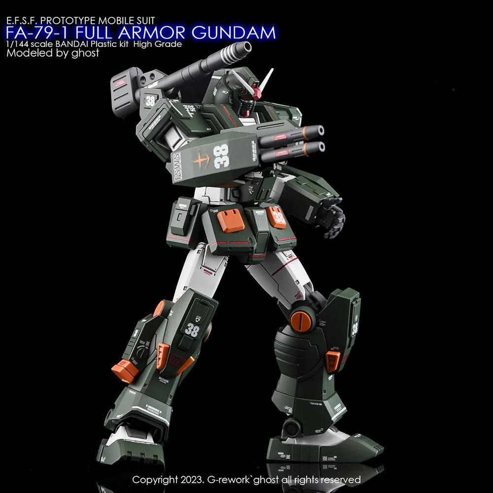 G-Rework [HG] FA-78-1 FULL ARMOR GUNDAM - Image 10