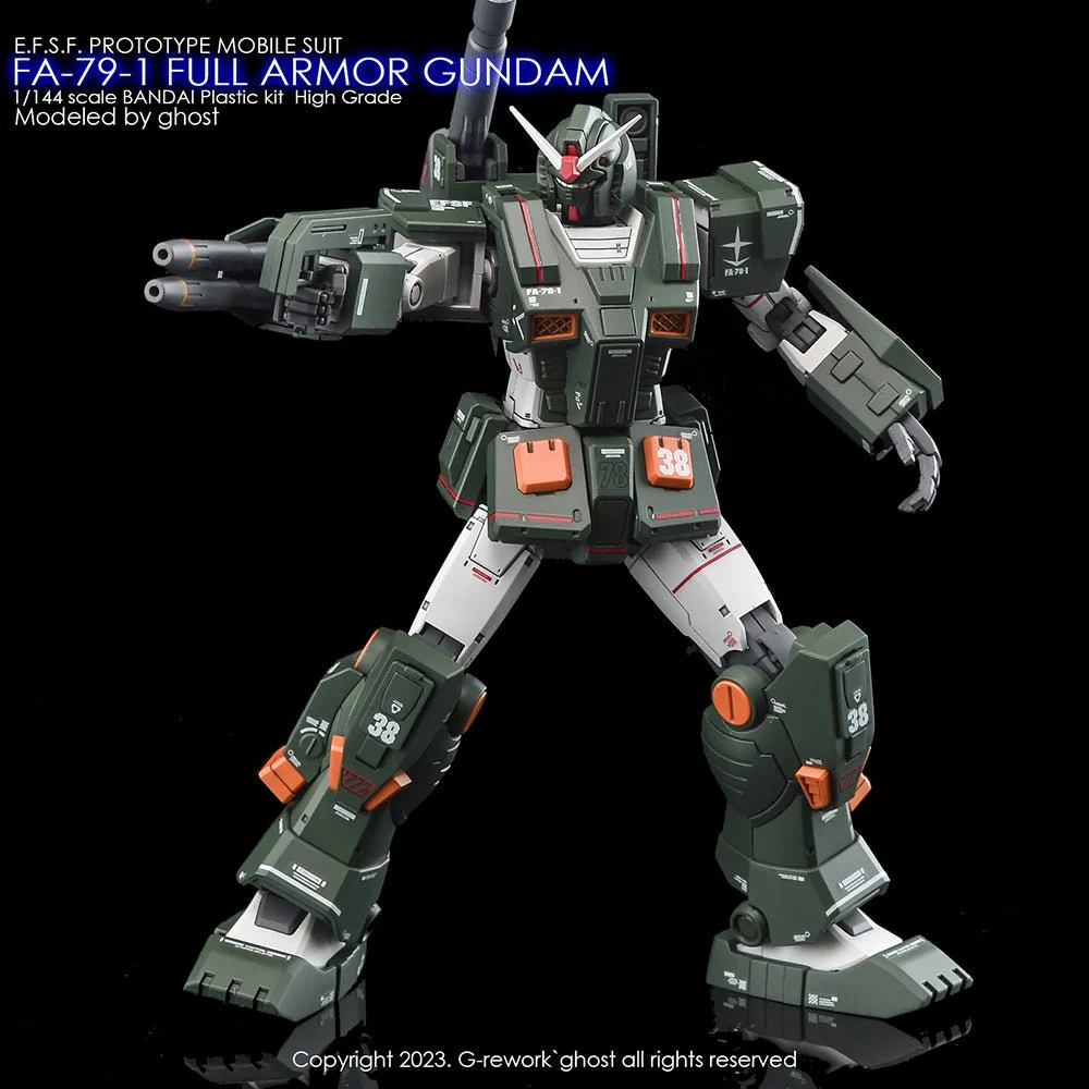 G-Rework [HG] FA-78-1 FULL ARMOR GUNDAM - Image 11