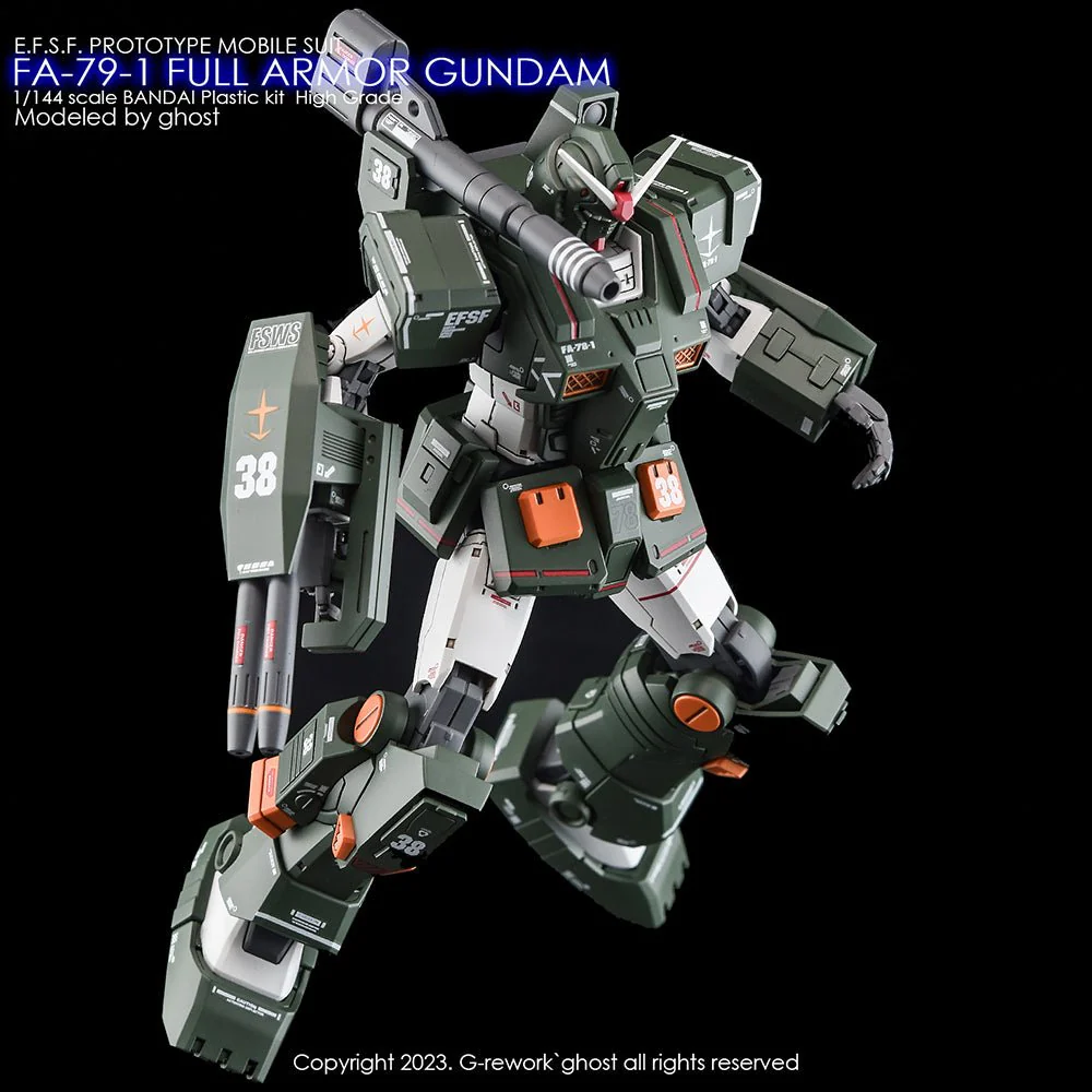 G-Rework [HG] FA-78-1 FULL ARMOR GUNDAM - Image 13
