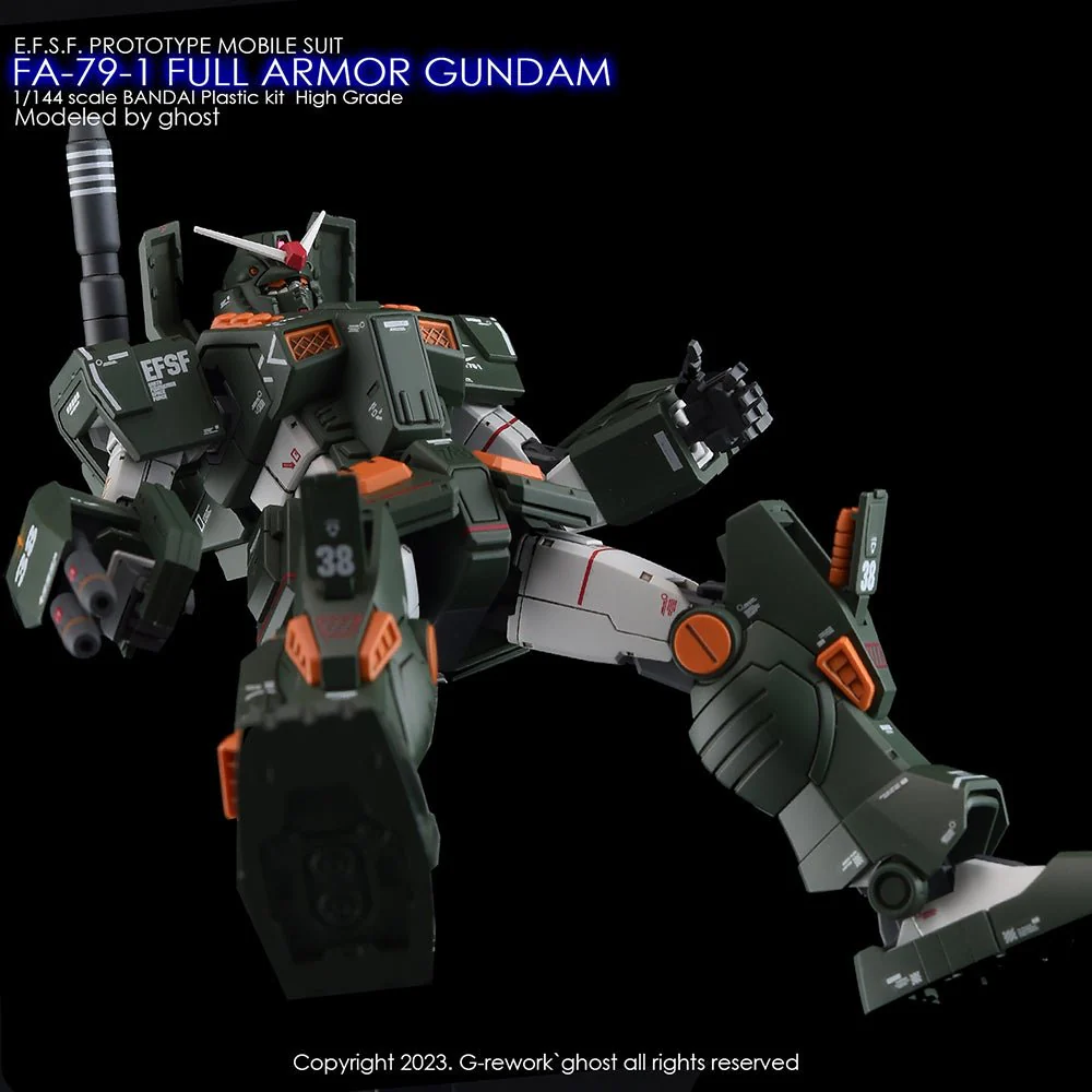 G-Rework [HG] FA-78-1 FULL ARMOR GUNDAM - Image 15