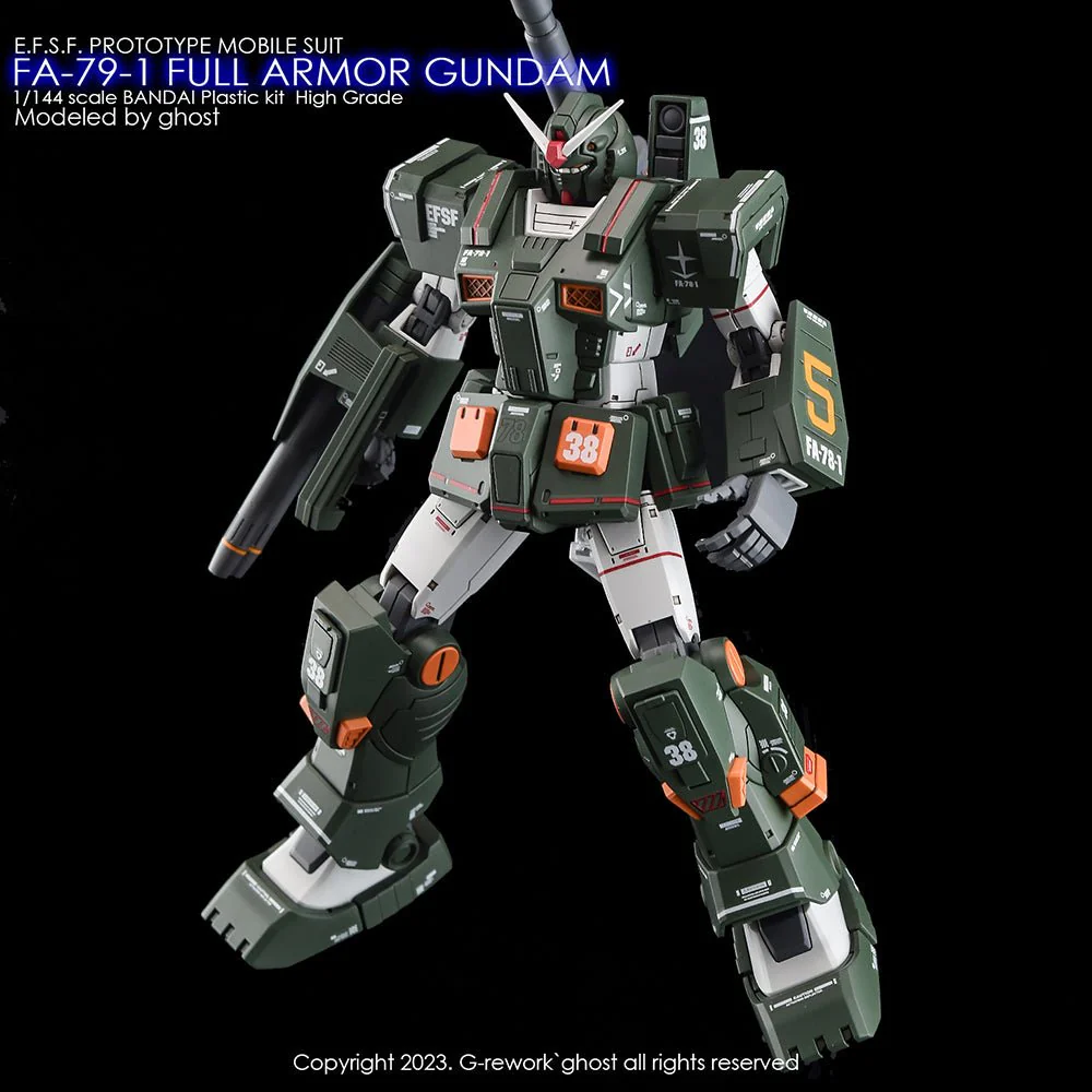 G-Rework [HG] FA-78-1 FULL ARMOR GUNDAM - Image 17
