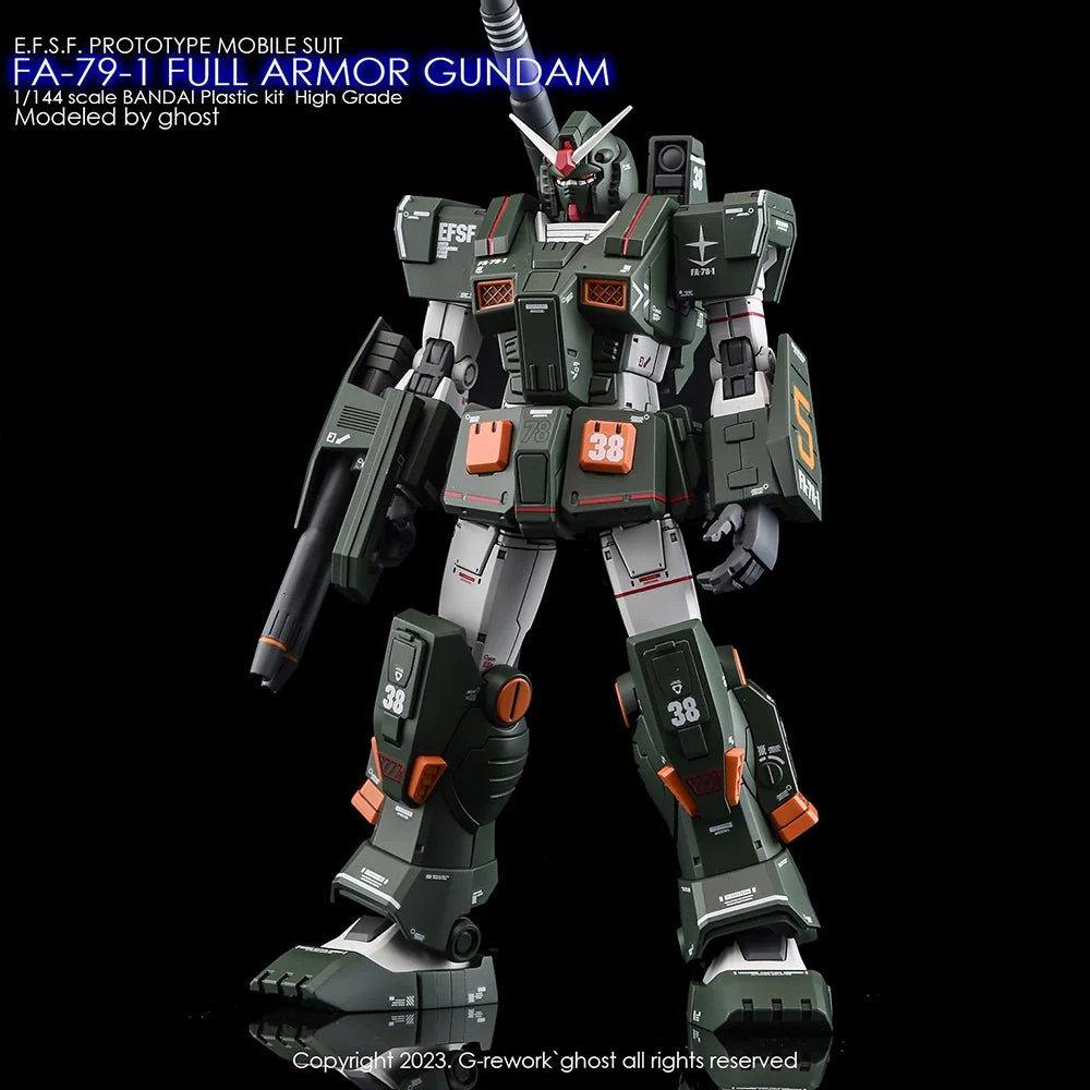 G-Rework [HG] FA-78-1 FULL ARMOR GUNDAM - Image 5