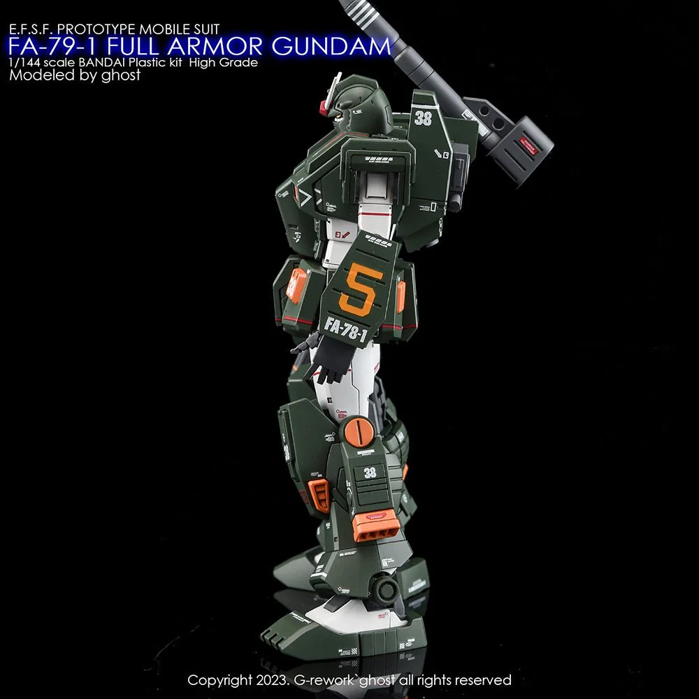 G-Rework [HG] FA-78-1 FULL ARMOR GUNDAM - Image 7