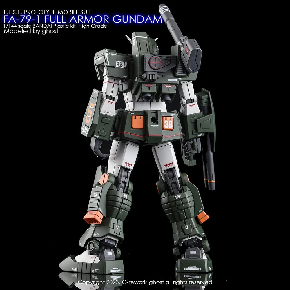 G-Rework [HG] FA-78-1 FULL ARMOR GUNDAM - Image 8