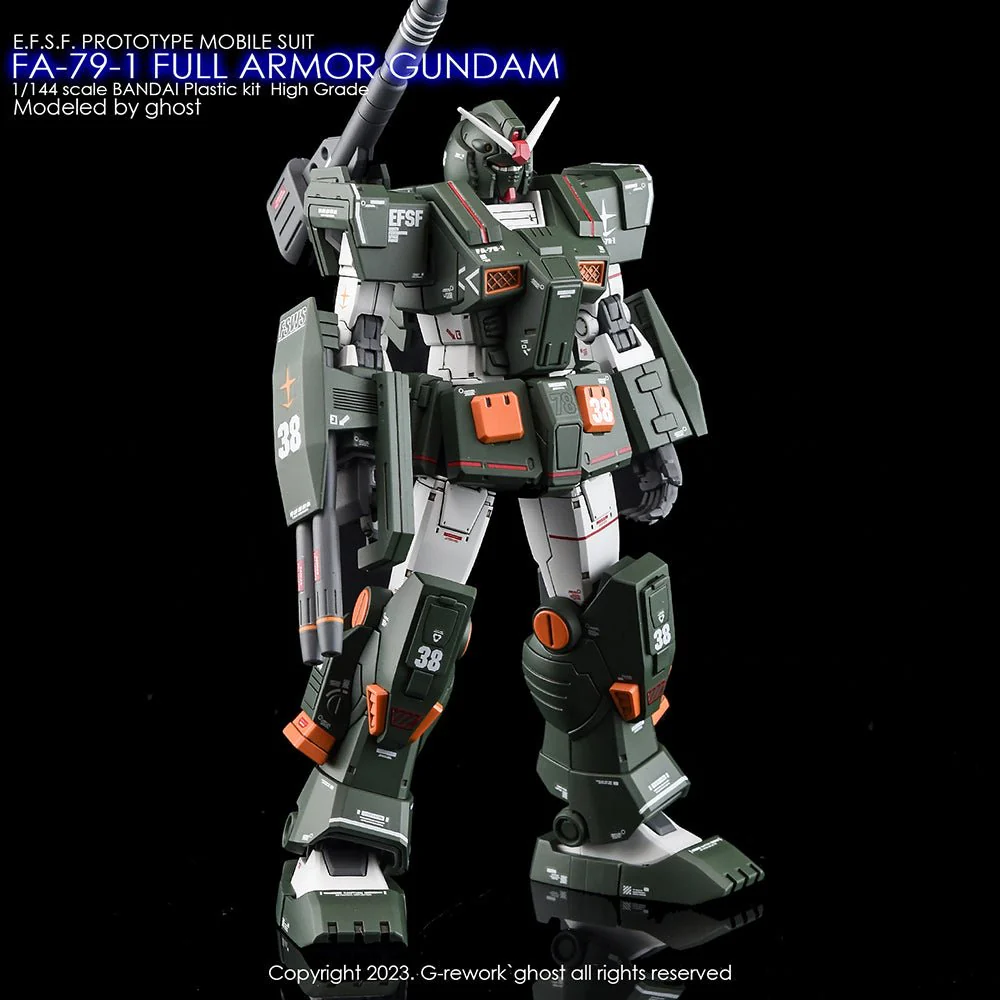 G-Rework [HG] FA-78-1 FULL ARMOR GUNDAM - Image 9