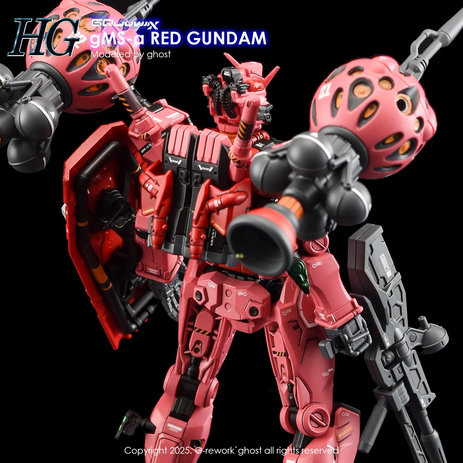 G-Rework [HG] [GQX] RED GUNDAM - Image 12