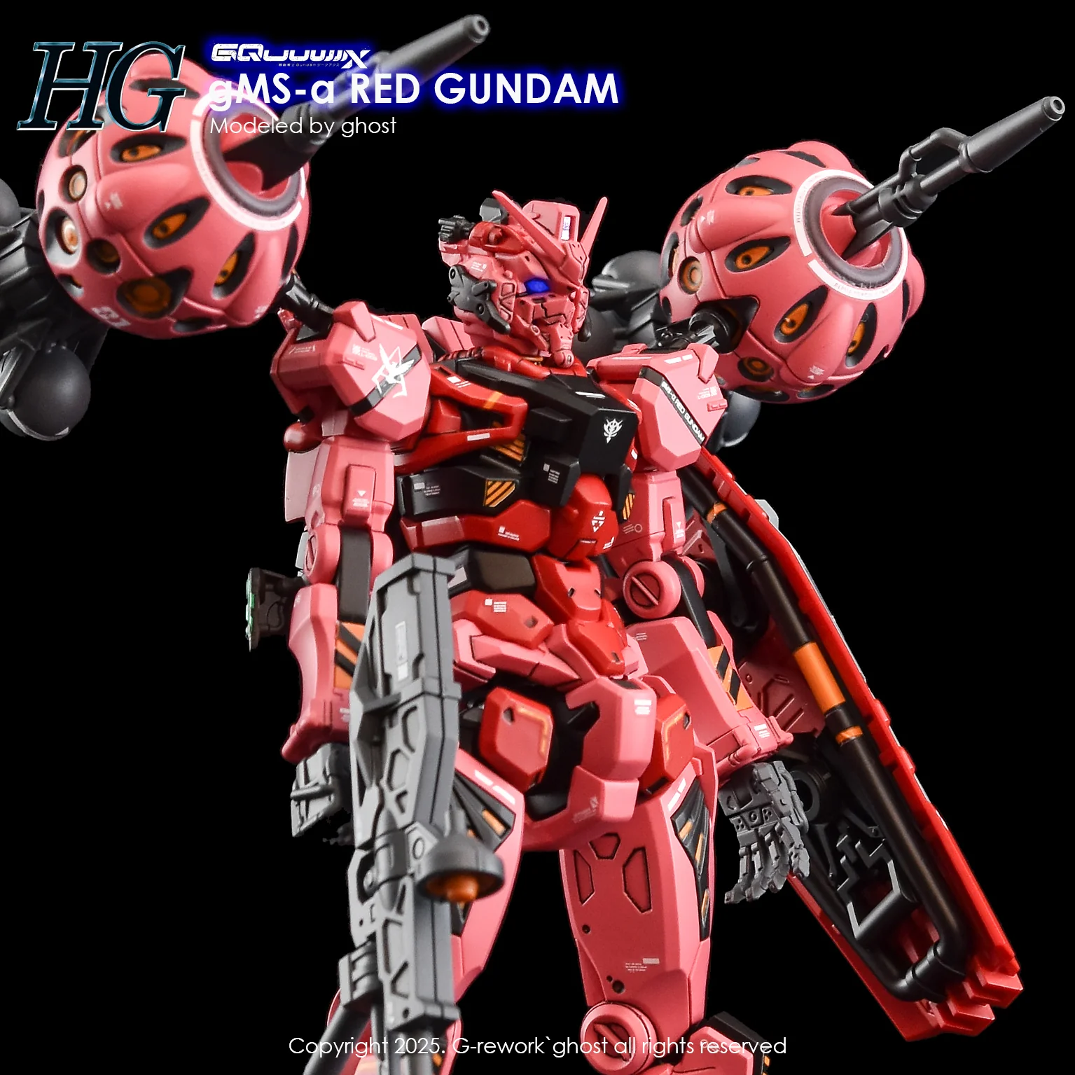 G-Rework [HG] [GQX] RED GUNDAM - Image 13