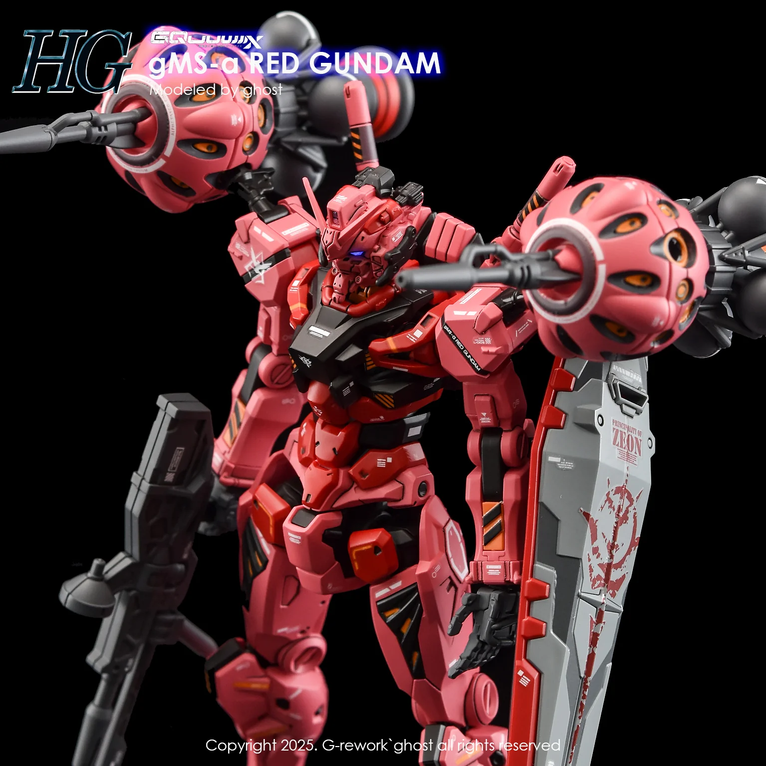 G-Rework [HG] [GQX] RED GUNDAM - Image 14