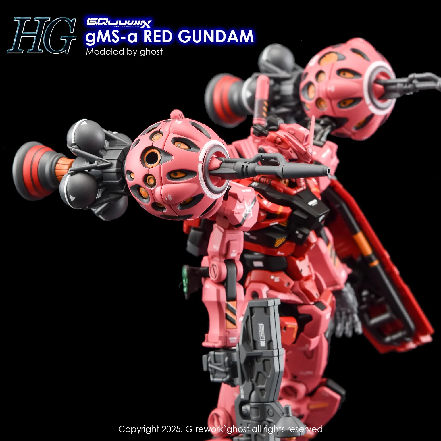 G-Rework [HG] [GQX] RED GUNDAM - Image 15