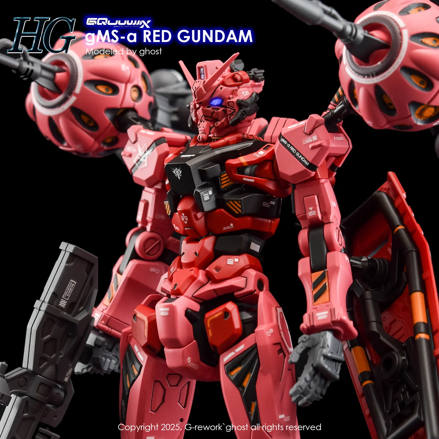 G-Rework [HG] [GQX] RED GUNDAM - Image 18