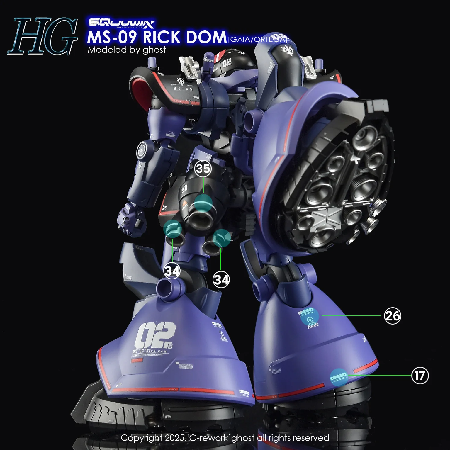 G-Rework [HG] [GQX] RICK DOM - Image 7