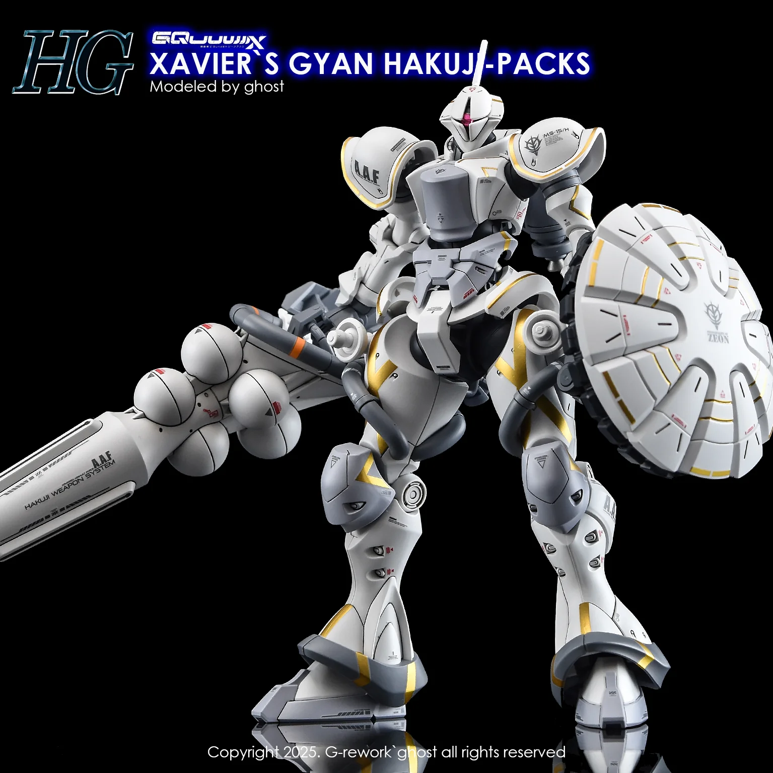 G-Rework [HG] [GQX] XAVIER`S GYAN HAKUJI-PACKS - Image 9