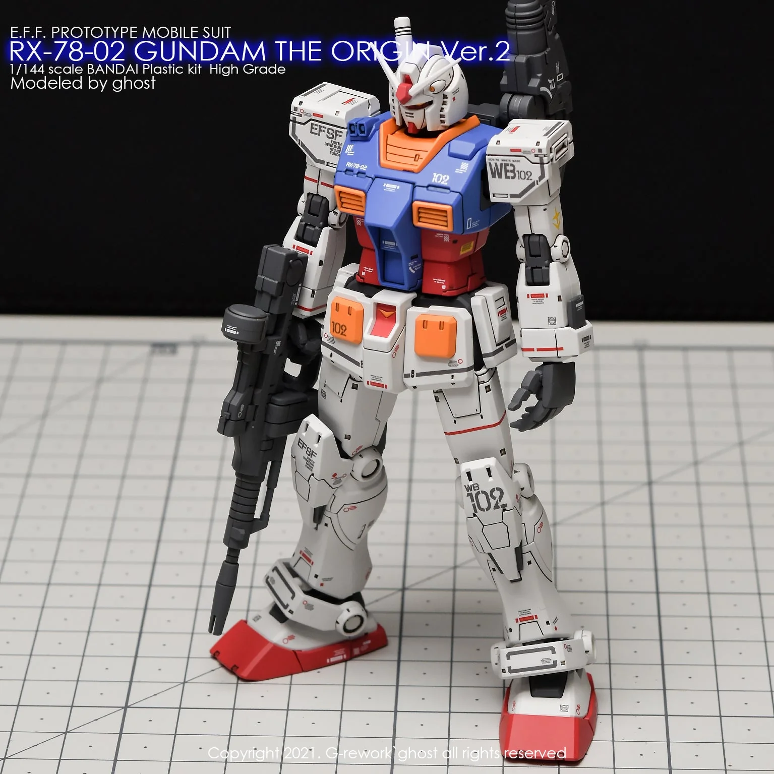 G-Rework [HG] ORIGIN GUNDAM (decal v2.0) - Image 3