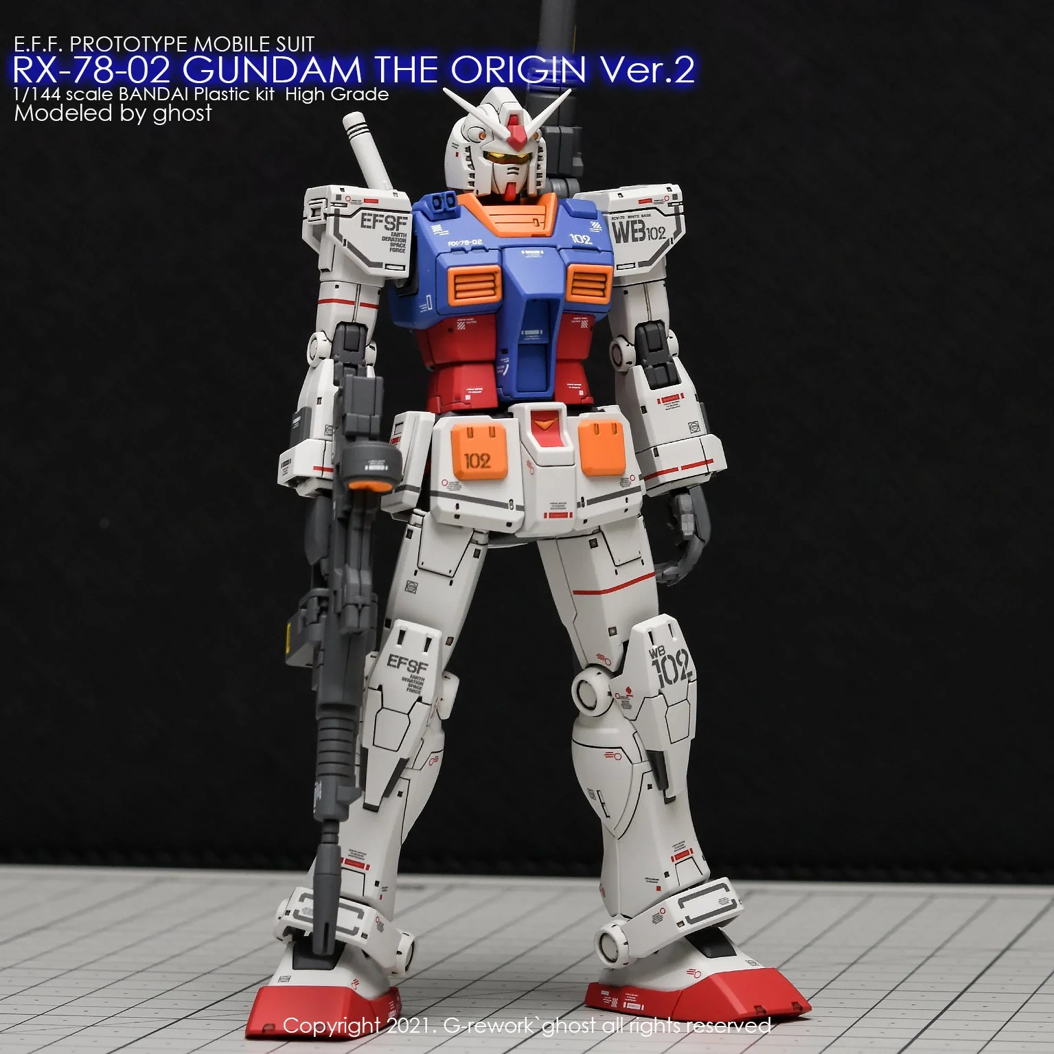 G-Rework [HG] ORIGIN GUNDAM (decal v2.0) - Image 4