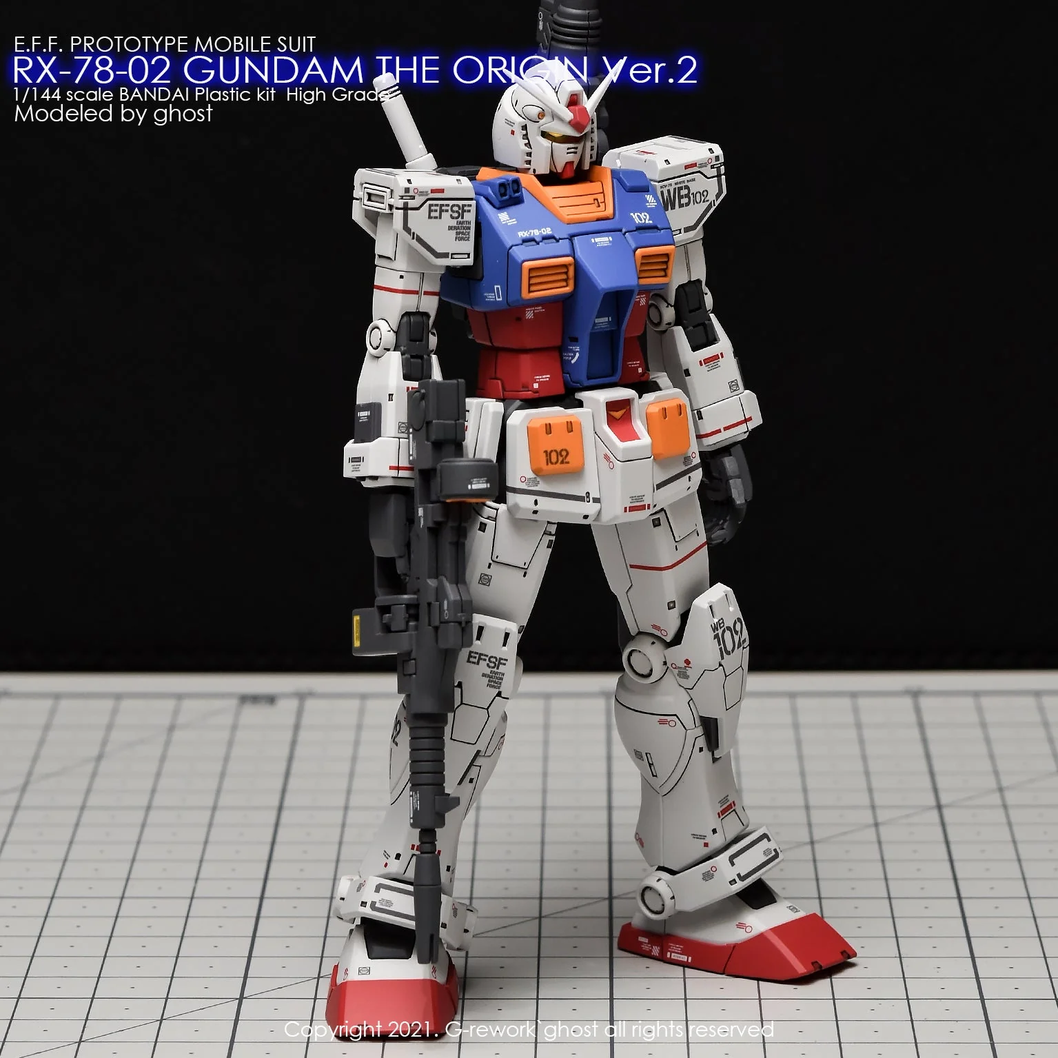 G-Rework [HG] ORIGIN GUNDAM (decal v2.0) - Image 5