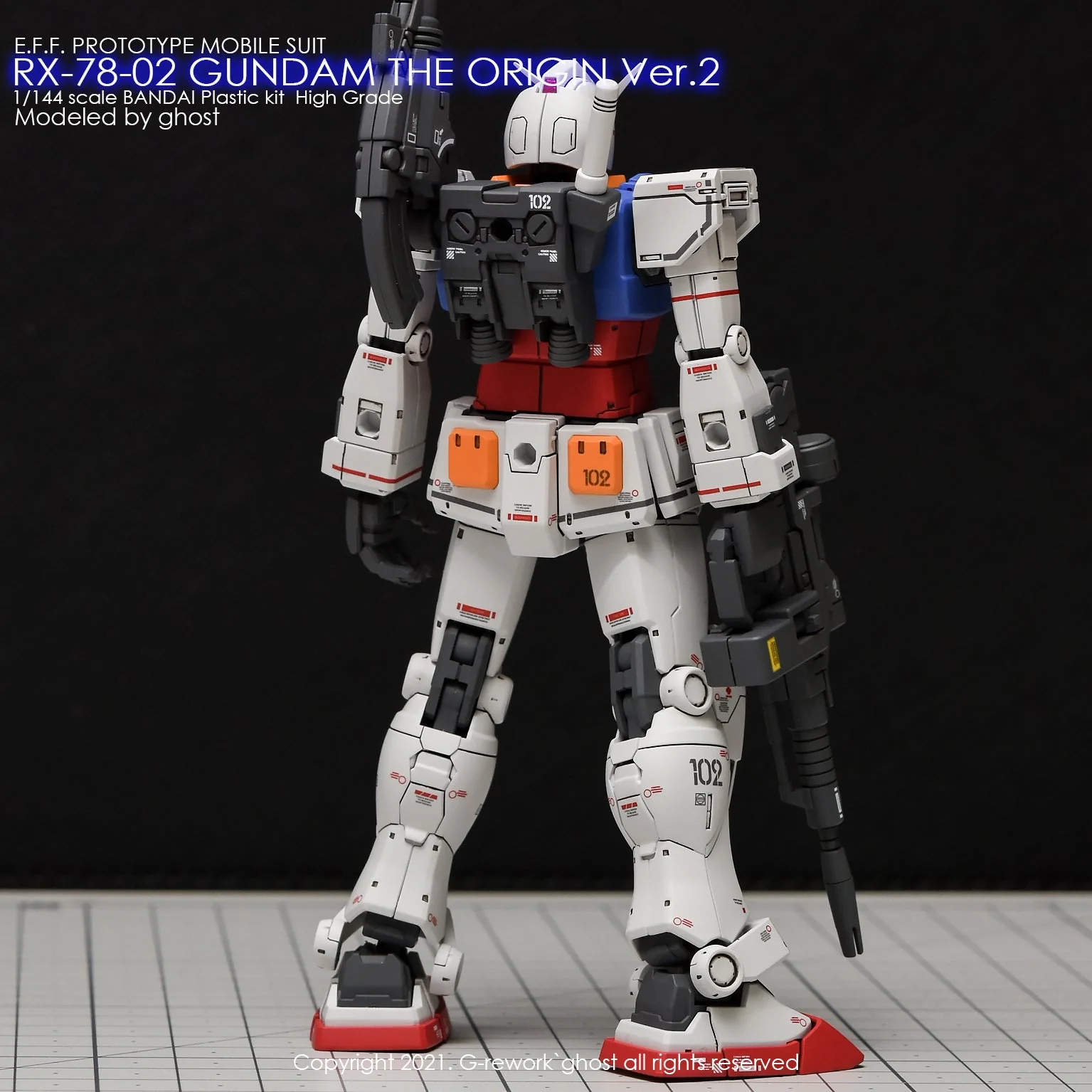 G-Rework [HG] ORIGIN GUNDAM (decal v2.0) - Image 6