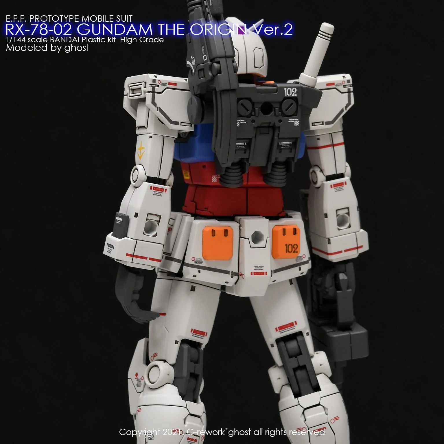 G-Rework [HG] ORIGIN GUNDAM (decal v2.0) - Image 7