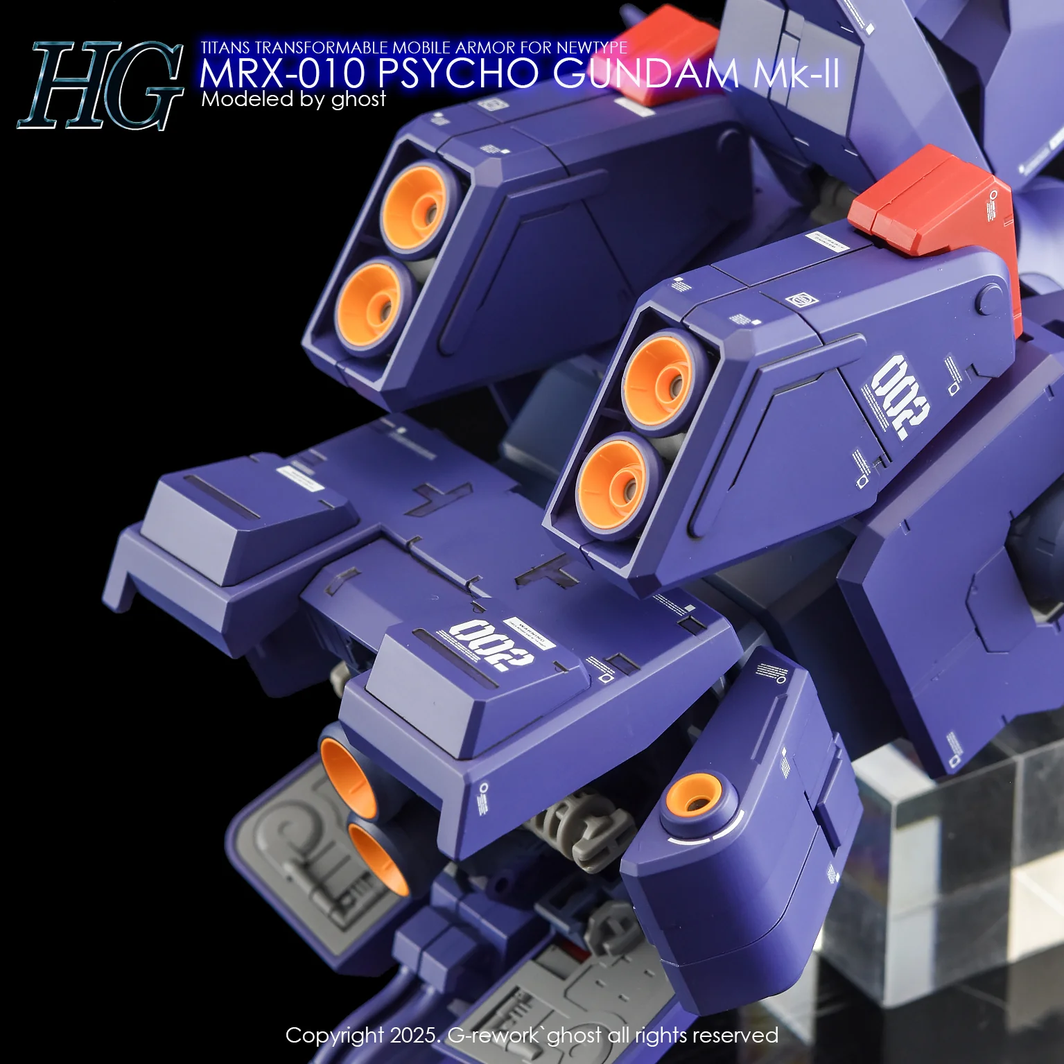 G-Rework [HG] PSYCHO GUNDAM Mk2 - Image 10