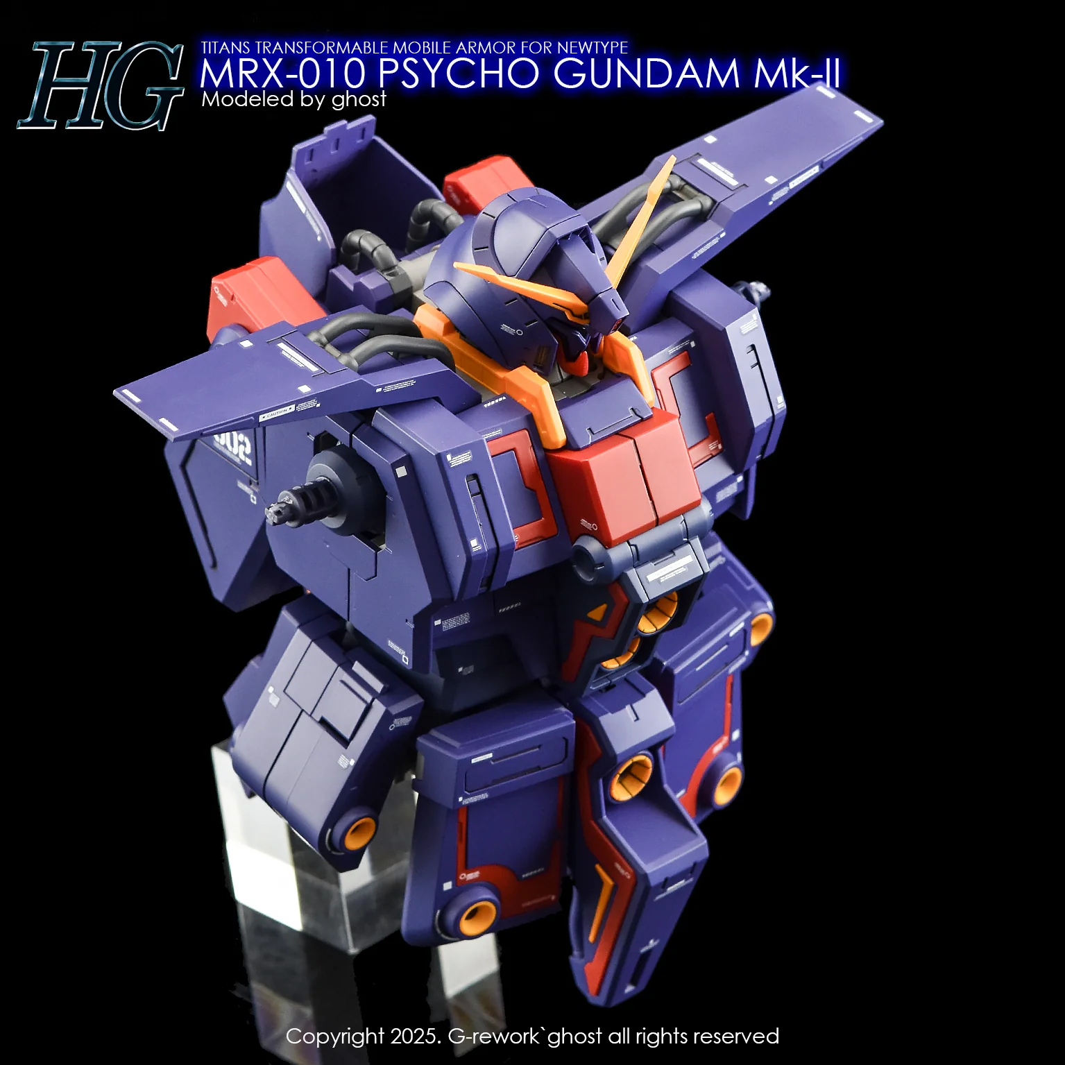 G-Rework [HG] PSYCHO GUNDAM Mk2 - Image 11