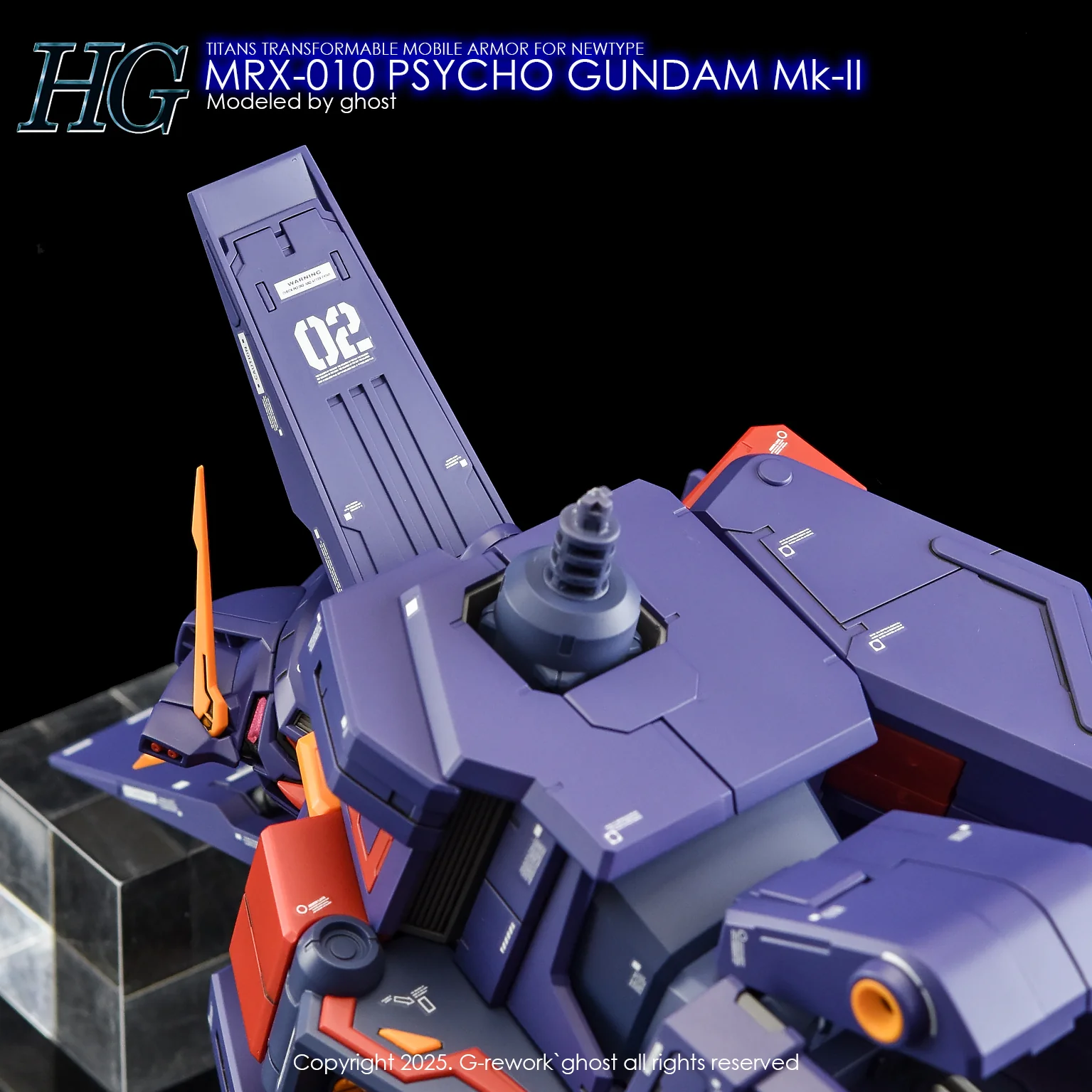 G-Rework [HG] PSYCHO GUNDAM Mk2 - Image 12