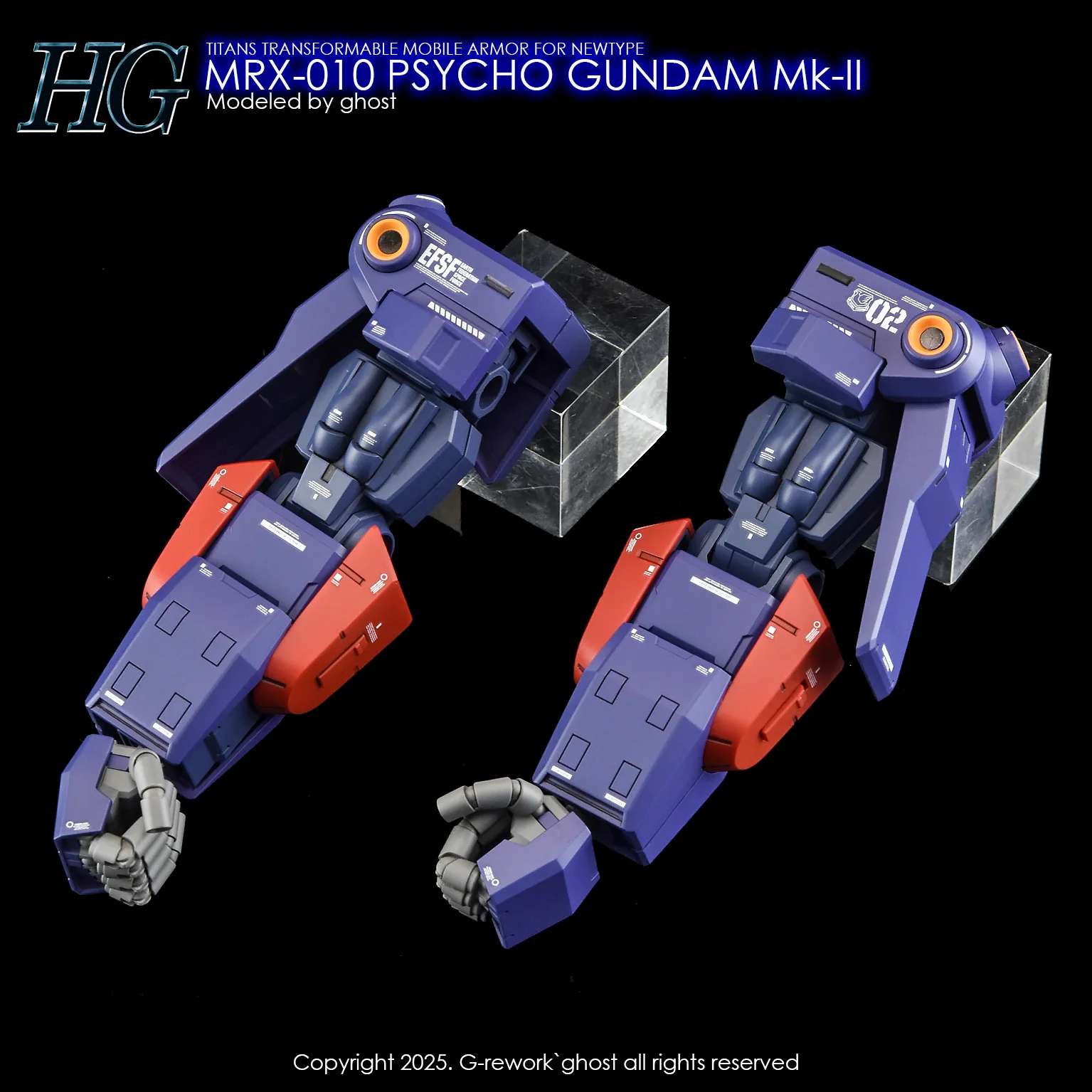 G-Rework [HG] PSYCHO GUNDAM Mk2 - Image 13