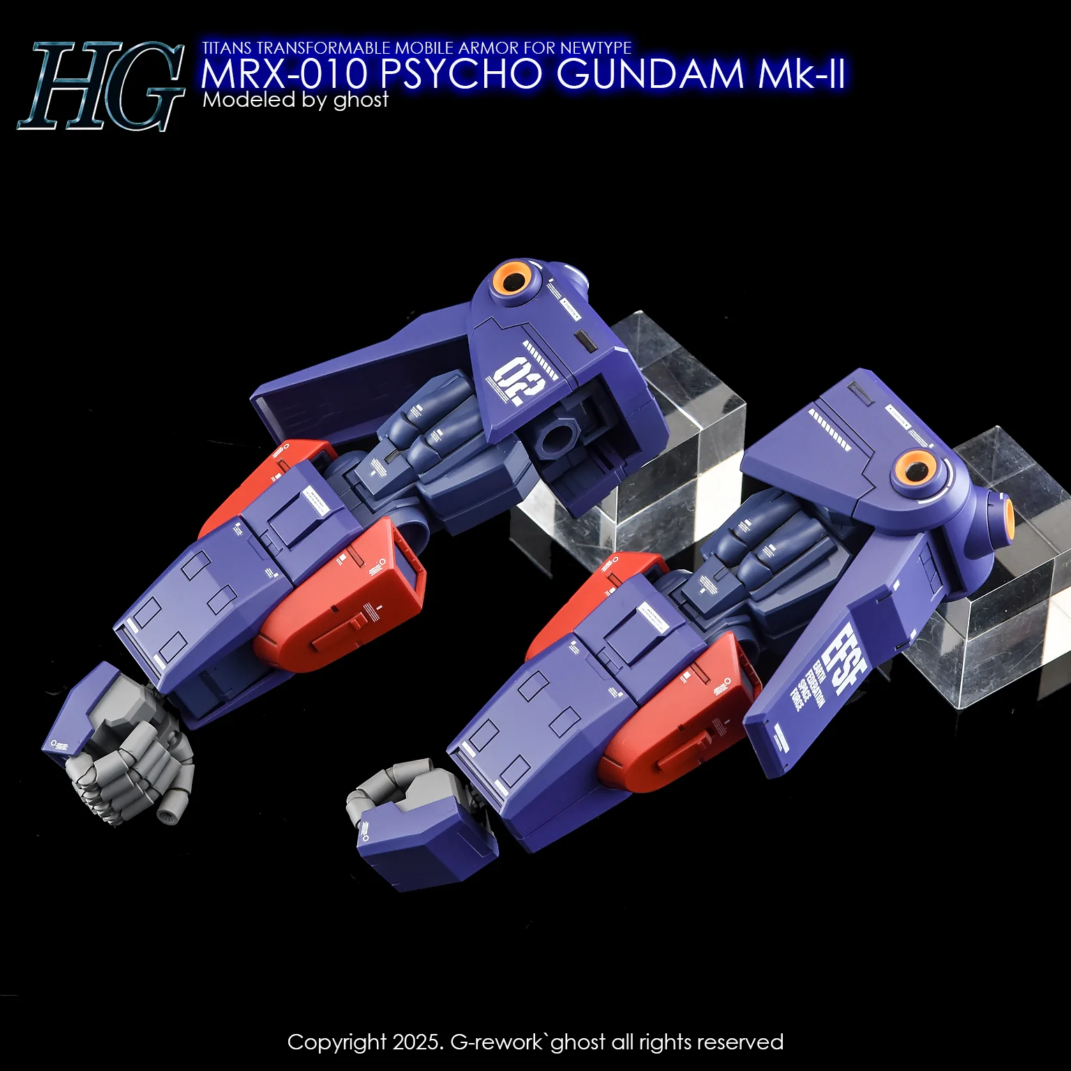 G-Rework [HG] PSYCHO GUNDAM Mk2 - Image 15
