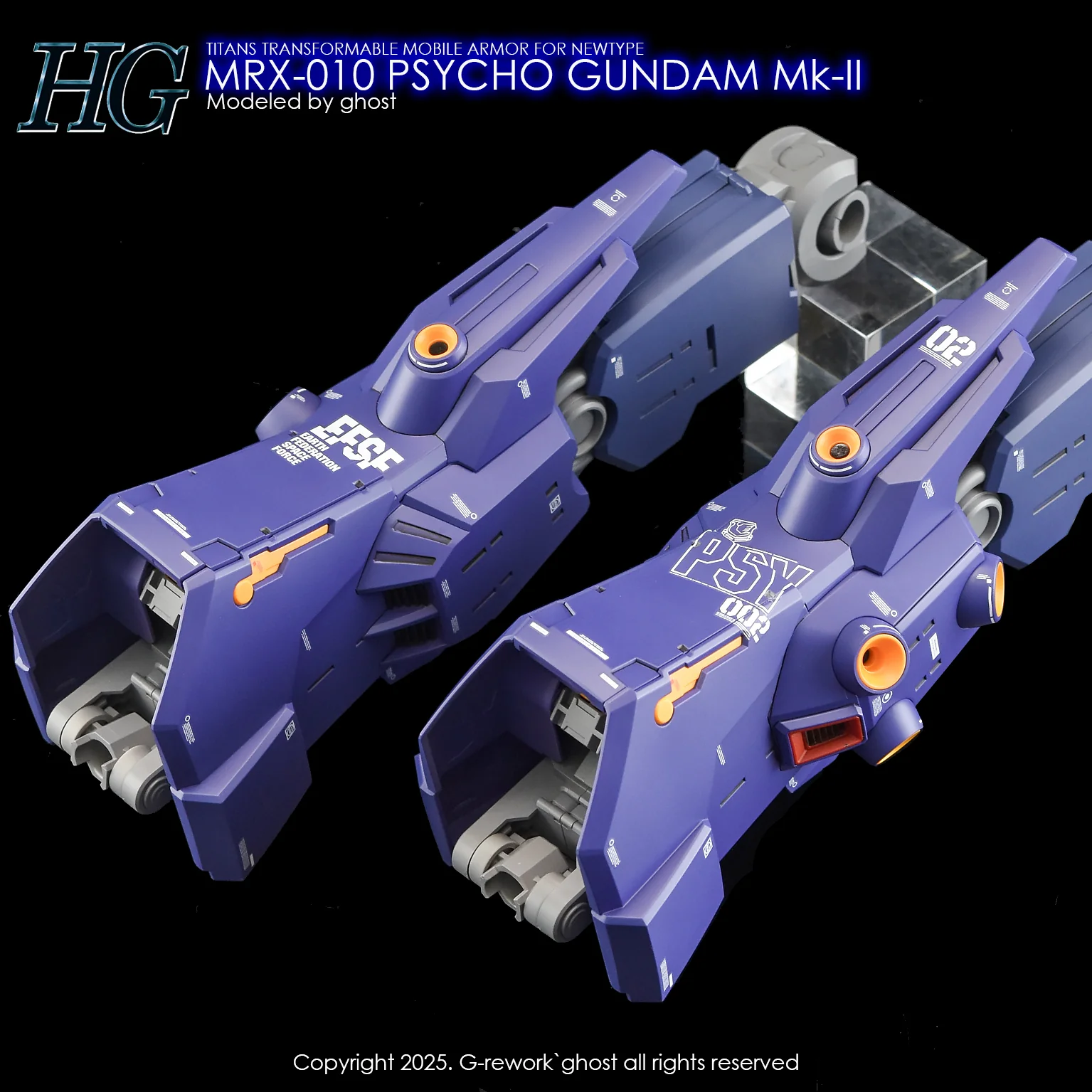 G-Rework [HG] PSYCHO GUNDAM Mk2 - Image 16