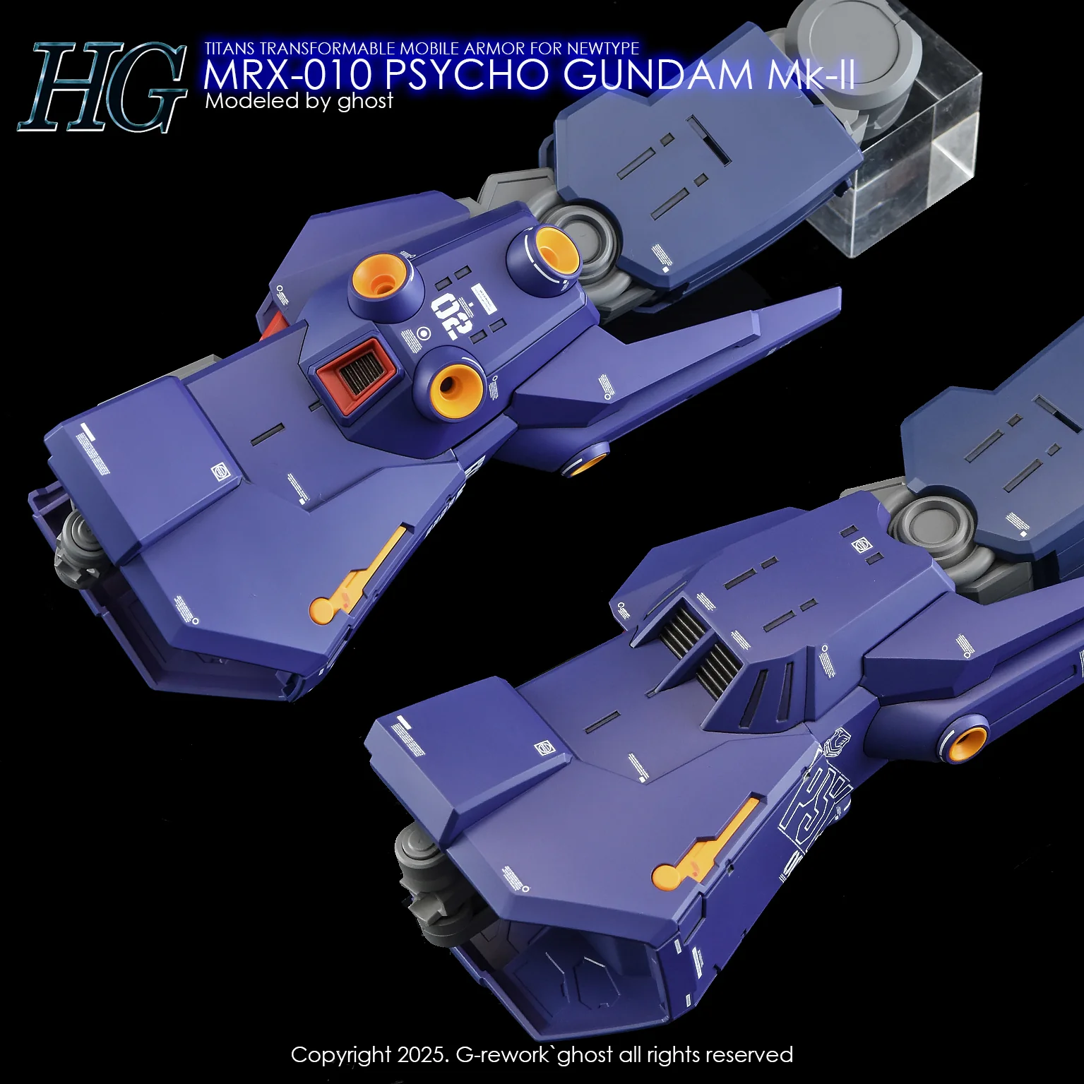 G-Rework [HG] PSYCHO GUNDAM Mk2 - Image 17