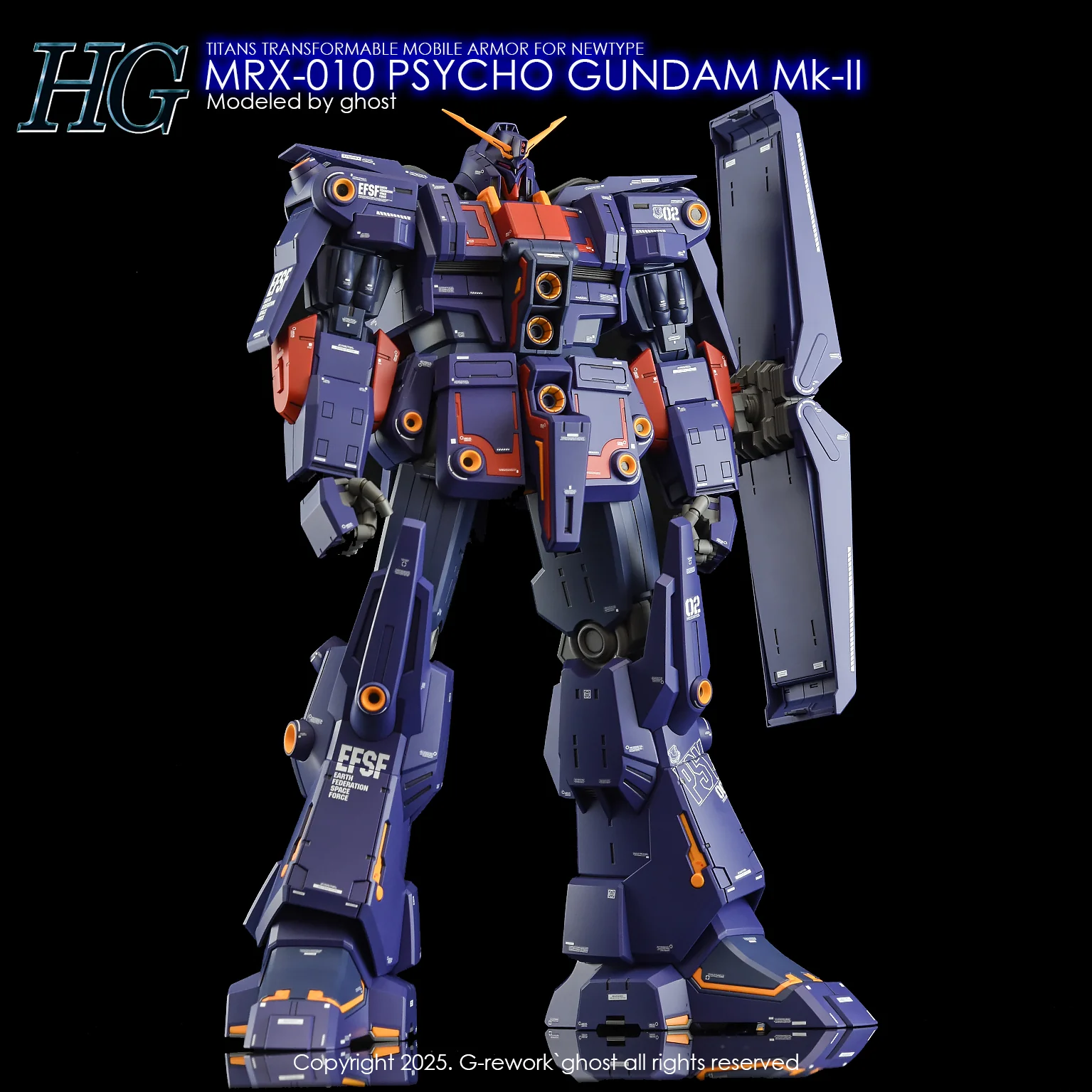 G-Rework [HG] PSYCHO GUNDAM Mk2 - Image 22