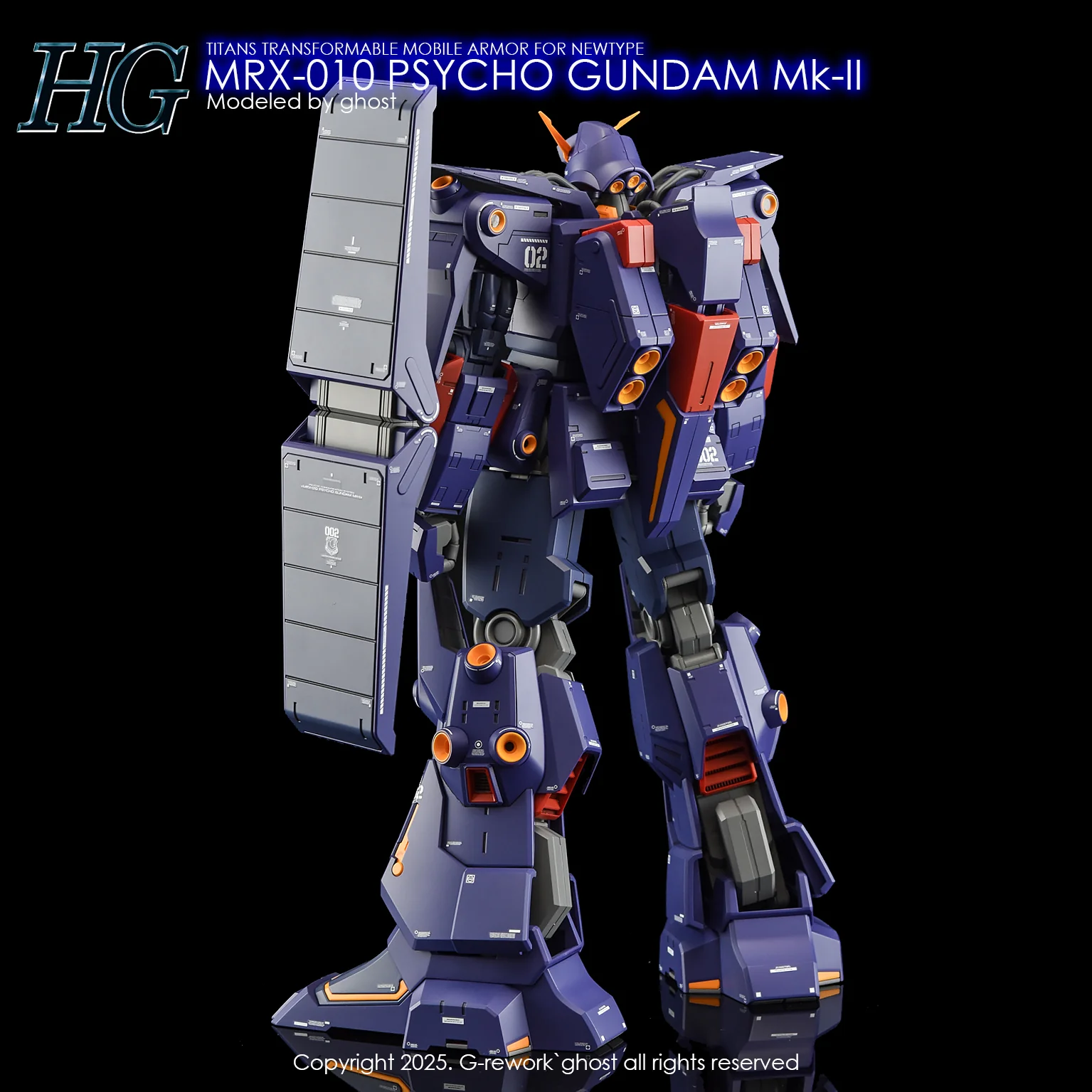 G-Rework [HG] PSYCHO GUNDAM Mk2 - Image 25