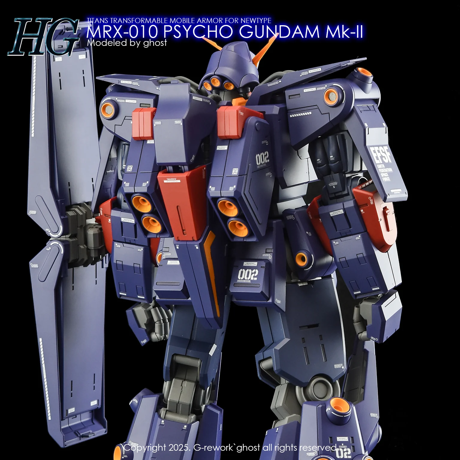 G-Rework [HG] PSYCHO GUNDAM Mk2 - Image 26
