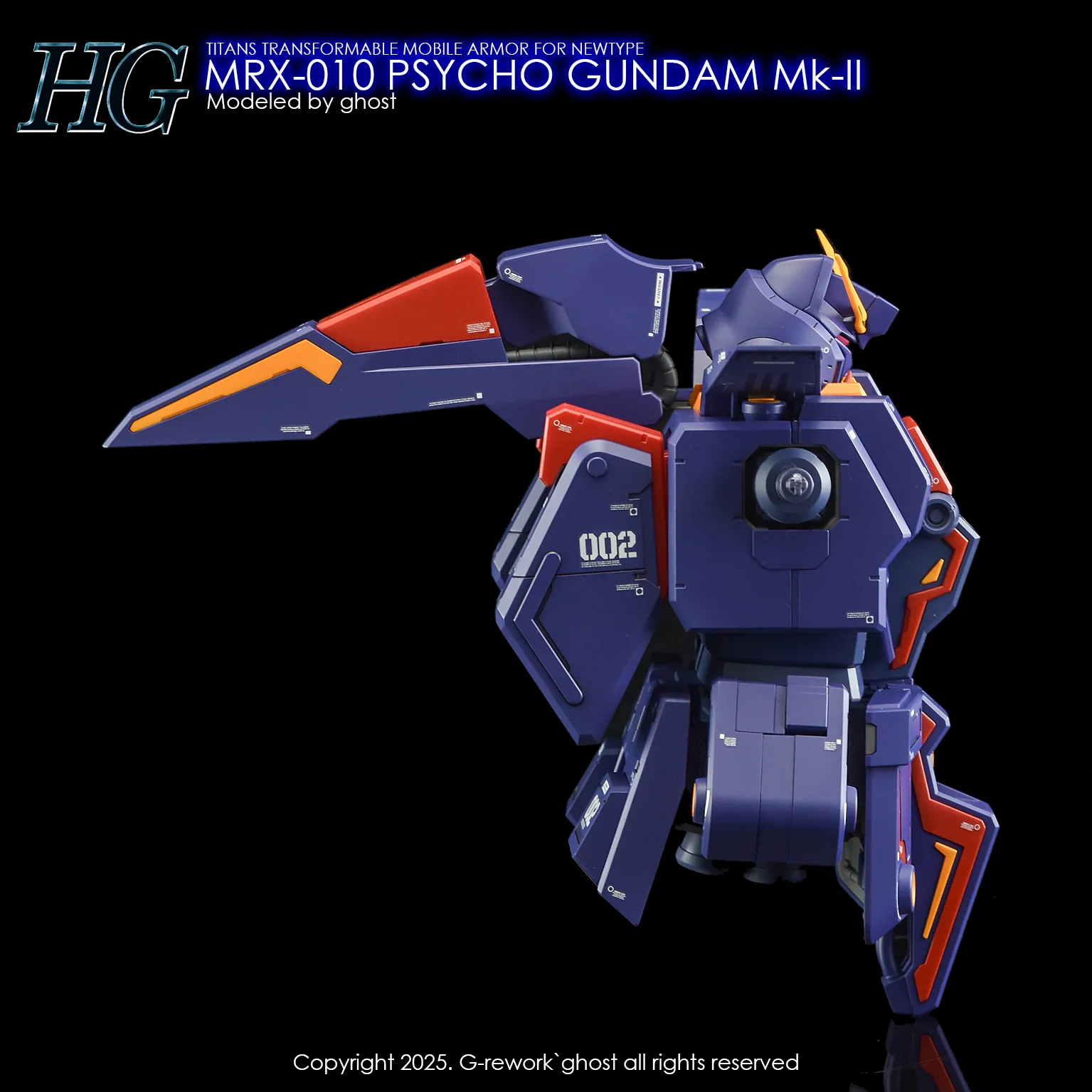 G-Rework [HG] PSYCHO GUNDAM Mk2 - Image 9