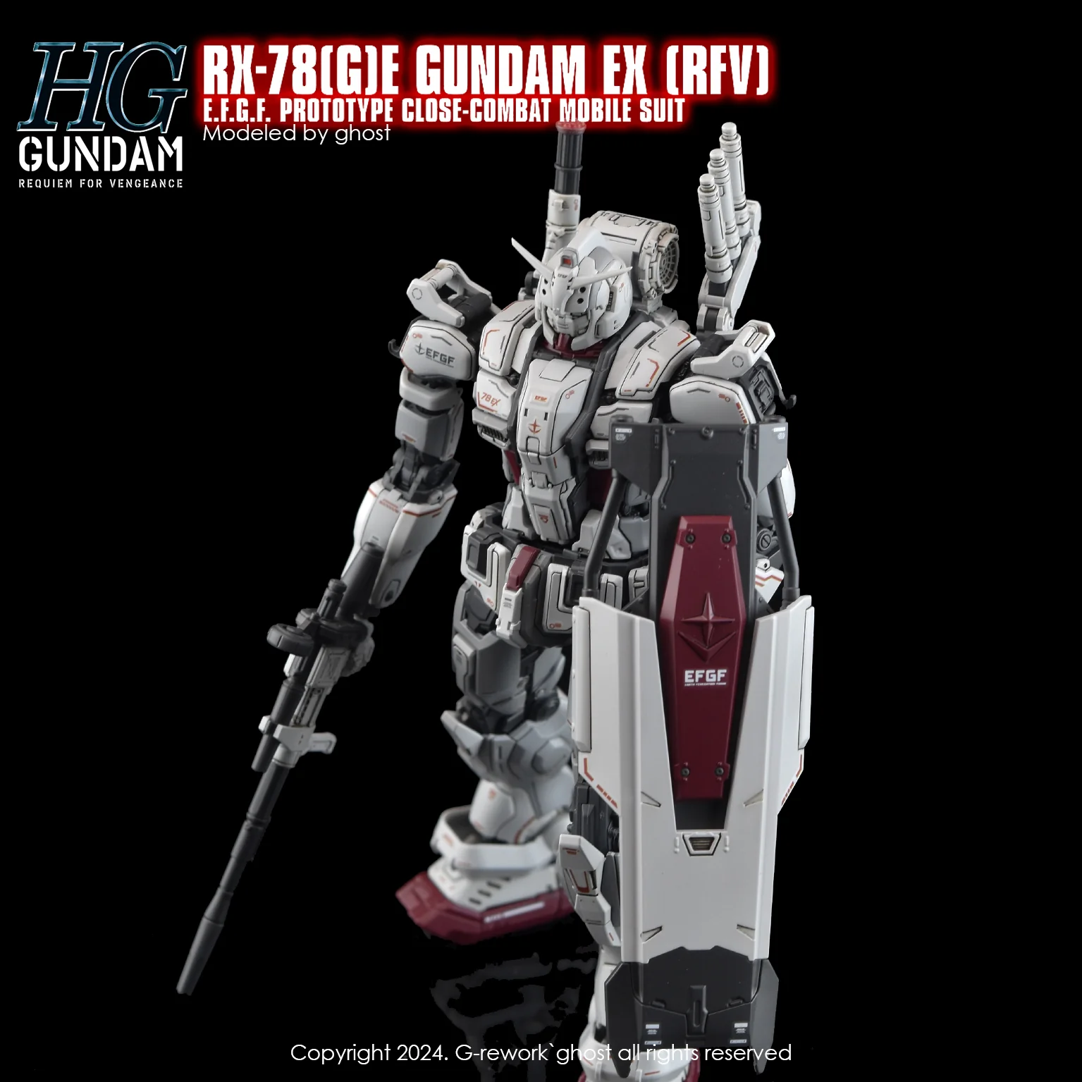 G-Rework [HG] [RFV] RX-78[G]E GUNDAM EX - Image 15