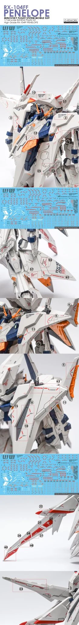 G-Rework [HG] RX-104FF PENELOPE - Image 10