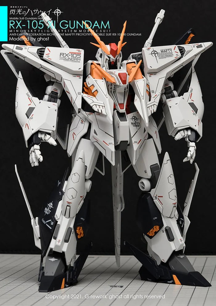 G-Rework [HG] RX-105 Xi GUNDAM - Image 6